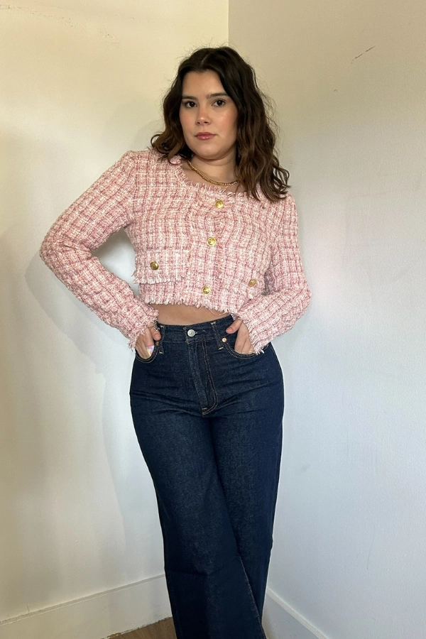 Tessa Tweed Jacket Non Restrictive Cut