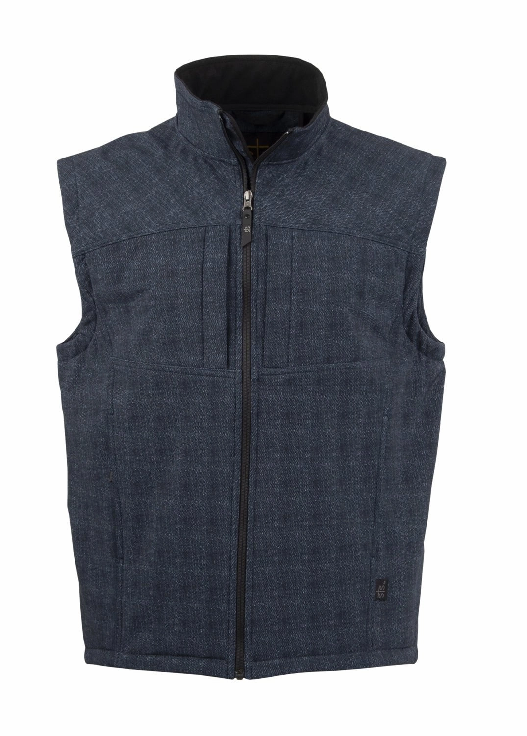 Daily Wear STS Ranchwear Mens Weston Denim Poly/Spandex Softshell Vest