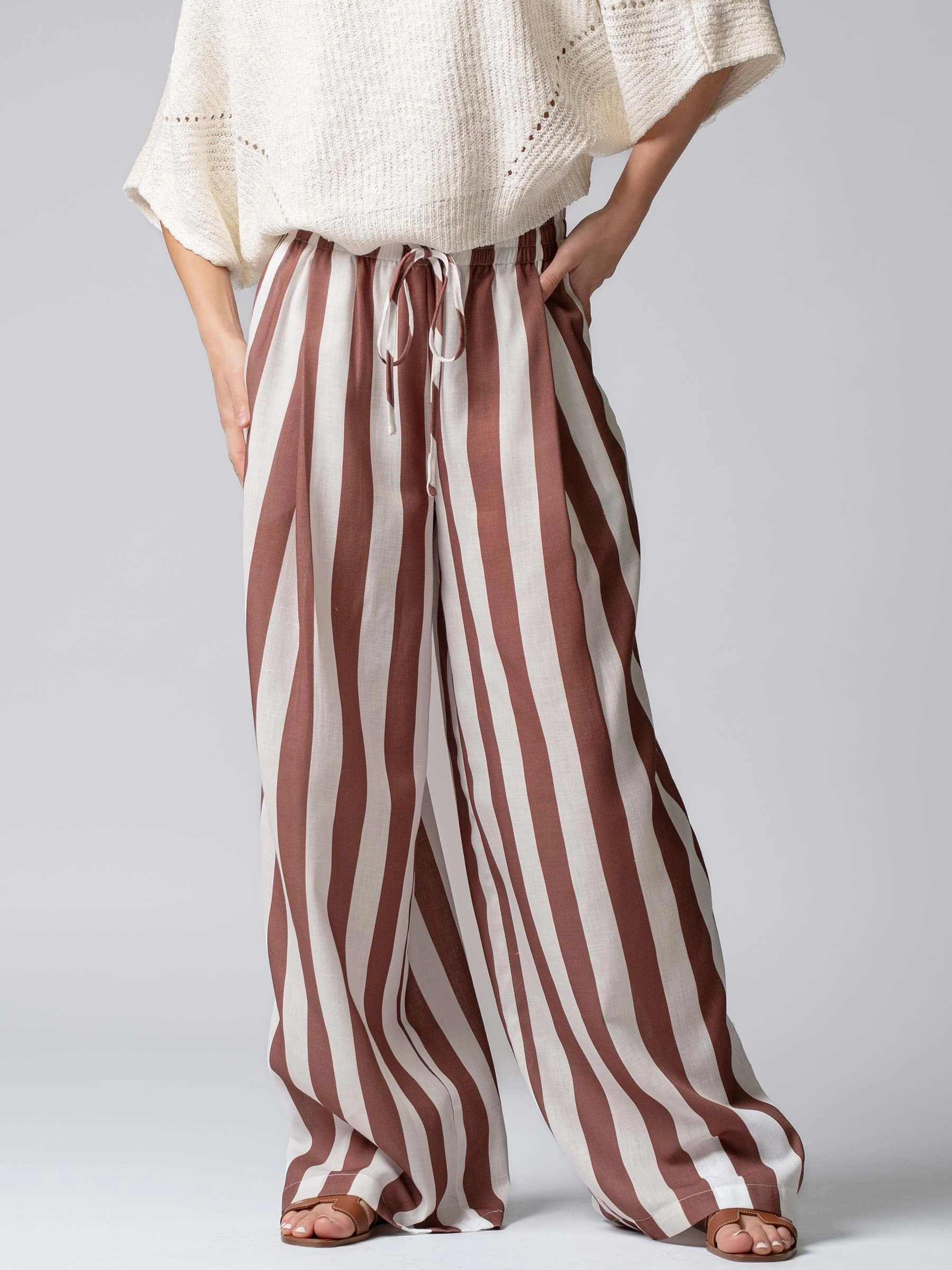 Dynamic Flex Panels Air Flow Linen Blend Pants