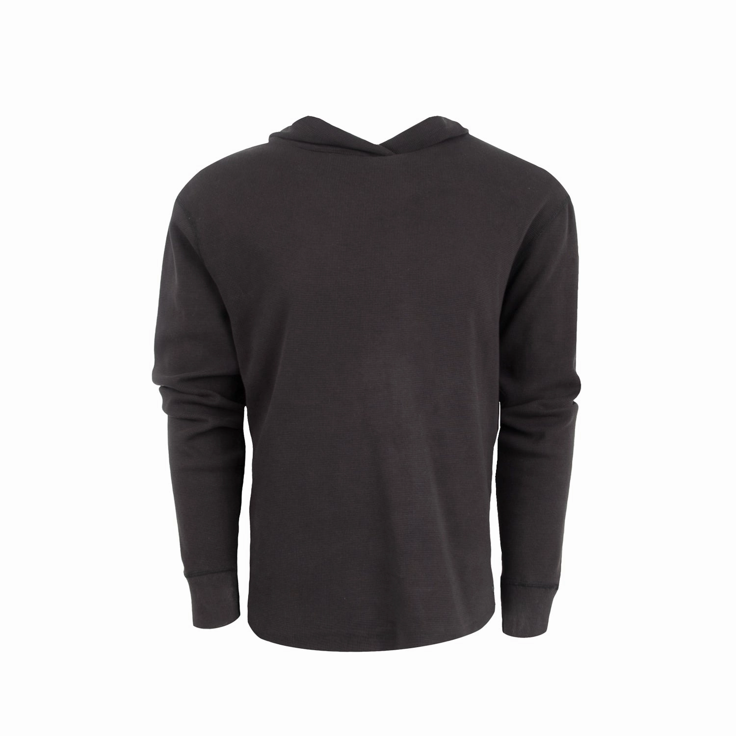 STS Ranchwear Mens Essential Black Cotton Blend Hoodie Ultraviolet Protection