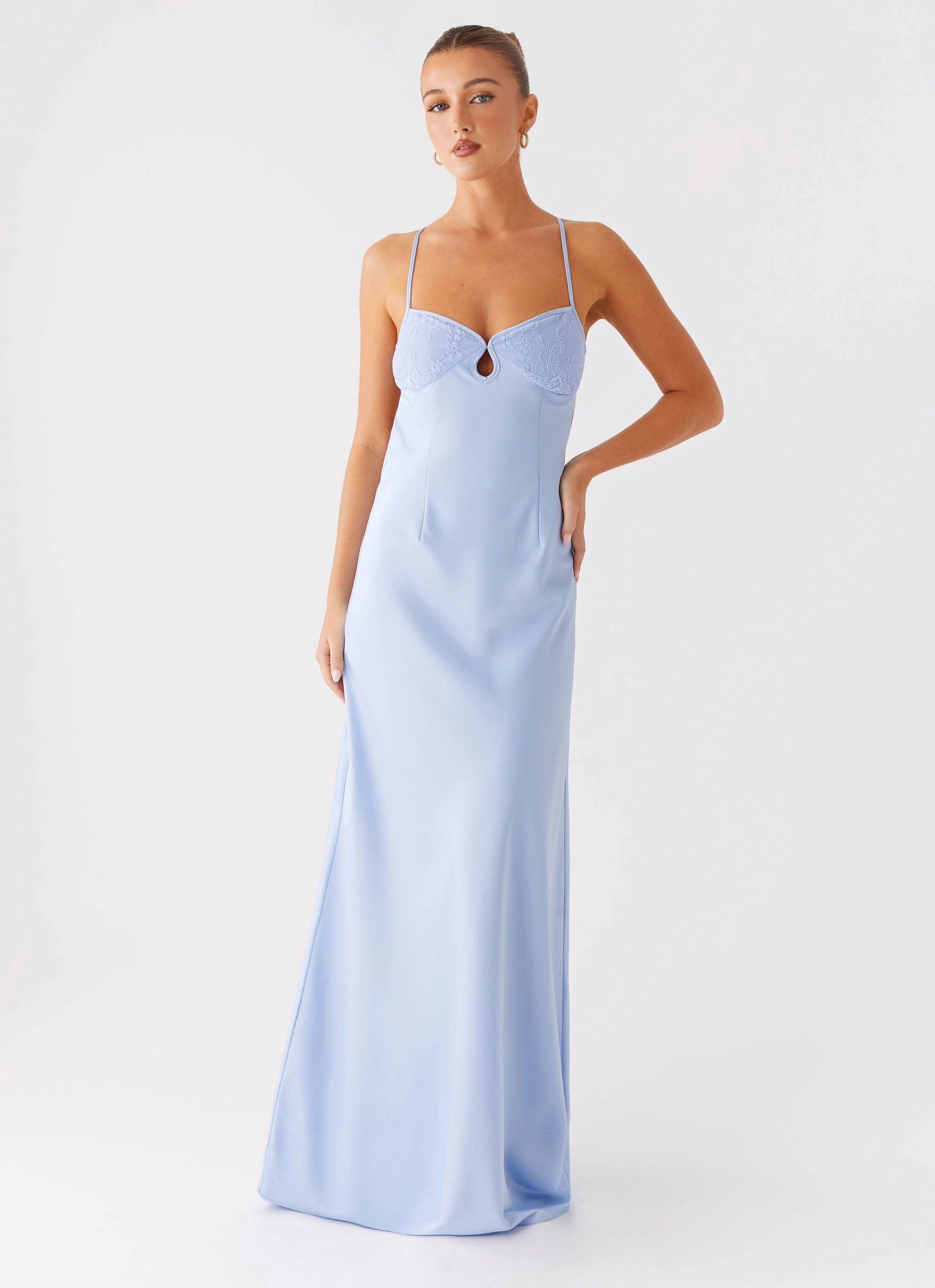 Insulated Warmth Joanie Maxi Dress - Blue