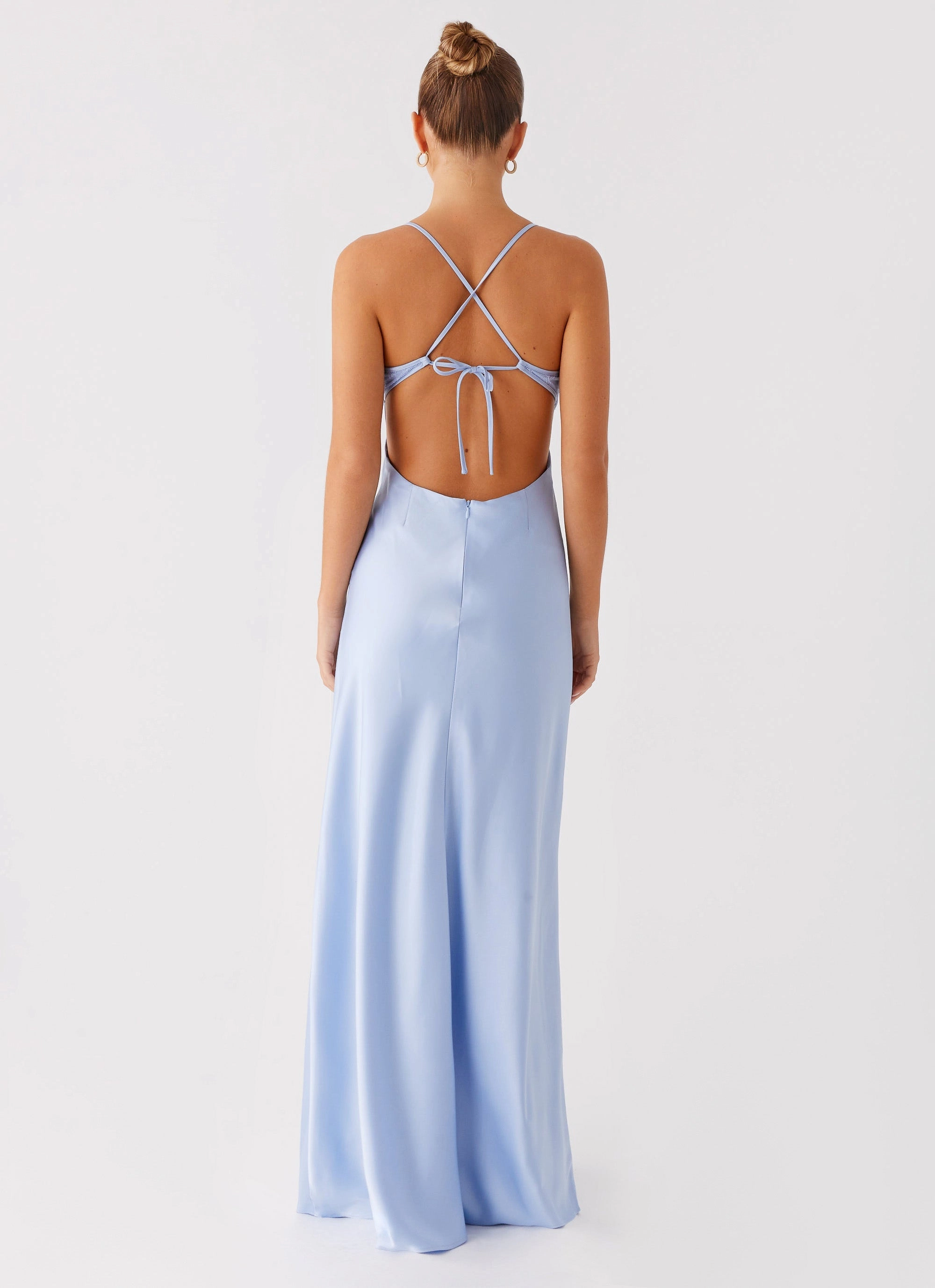 Warm Fashion Joanie Maxi Dress - Blue