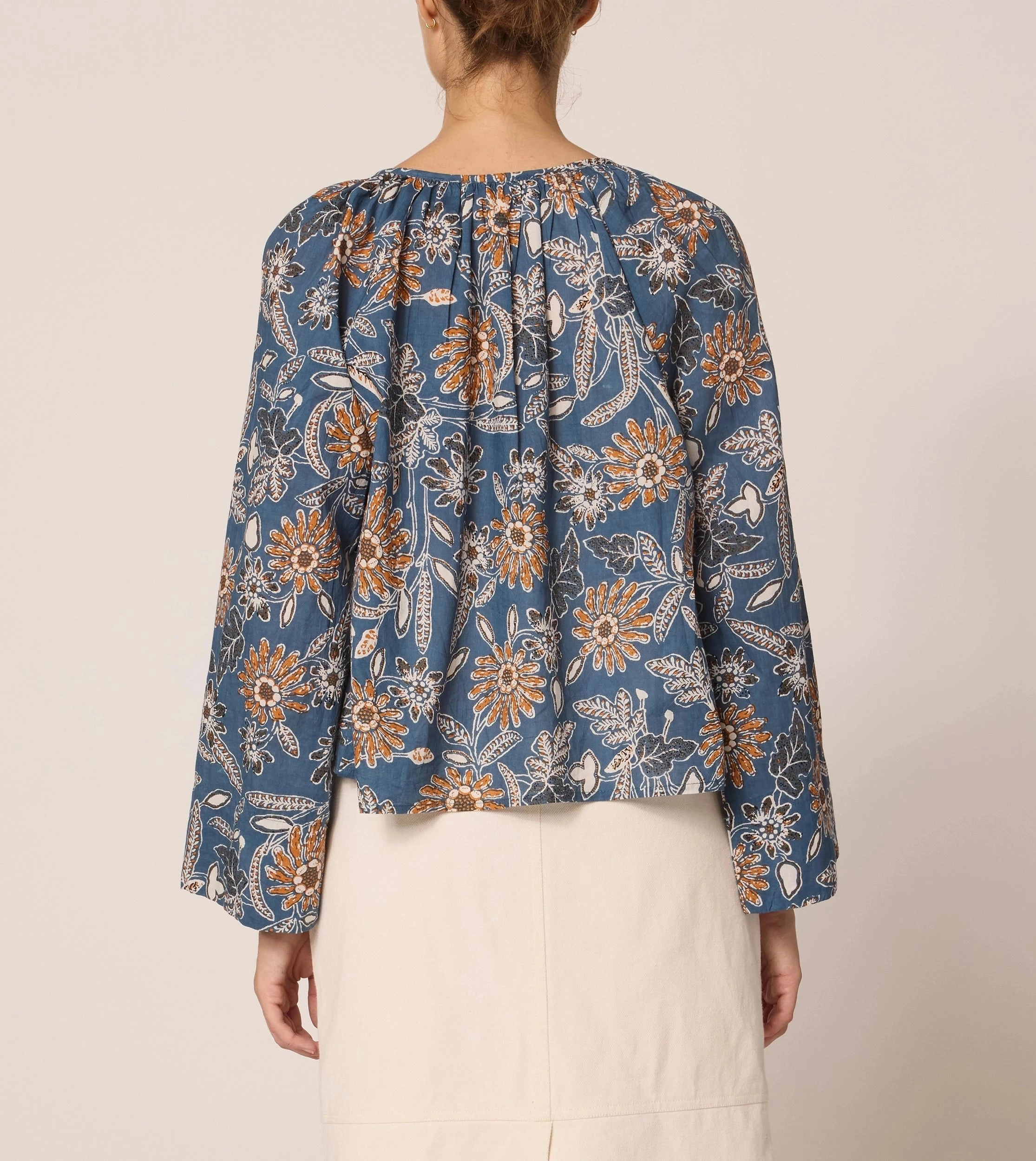 MultiPurposeUtility Double Needle Stitching Allison Blouse | Magnolia