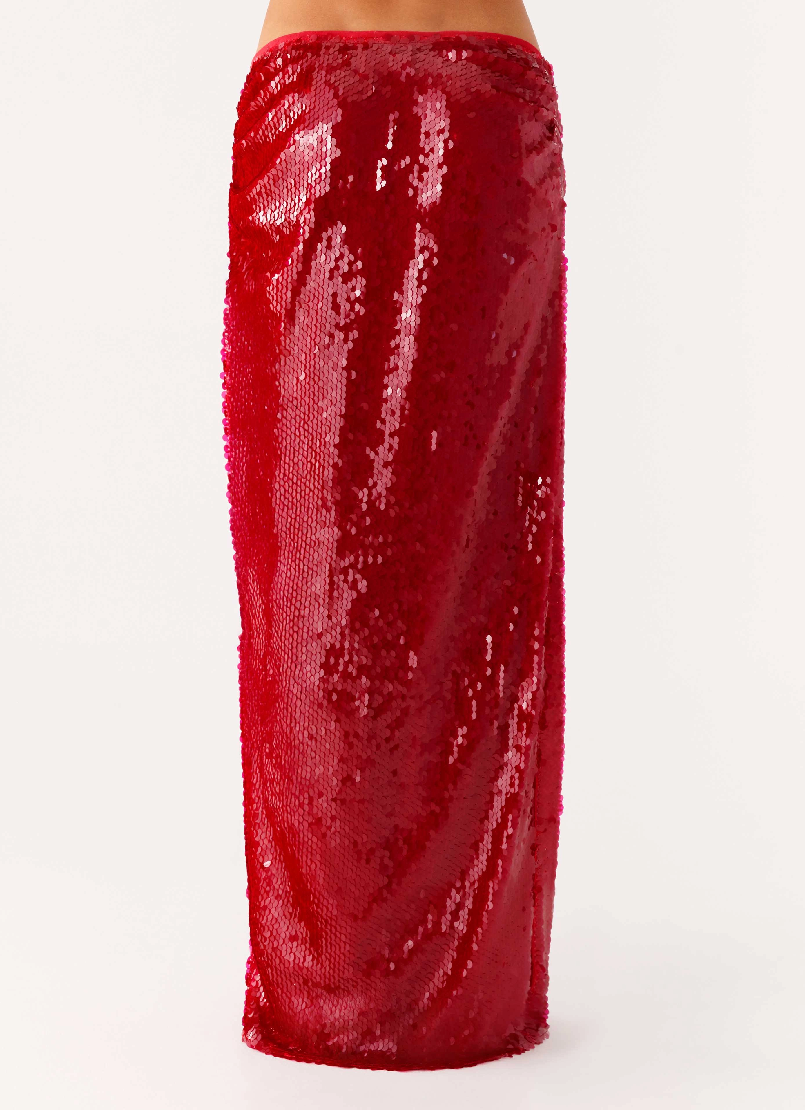 Comfy Wear Amosa Maxi Skirt - Fuchsia