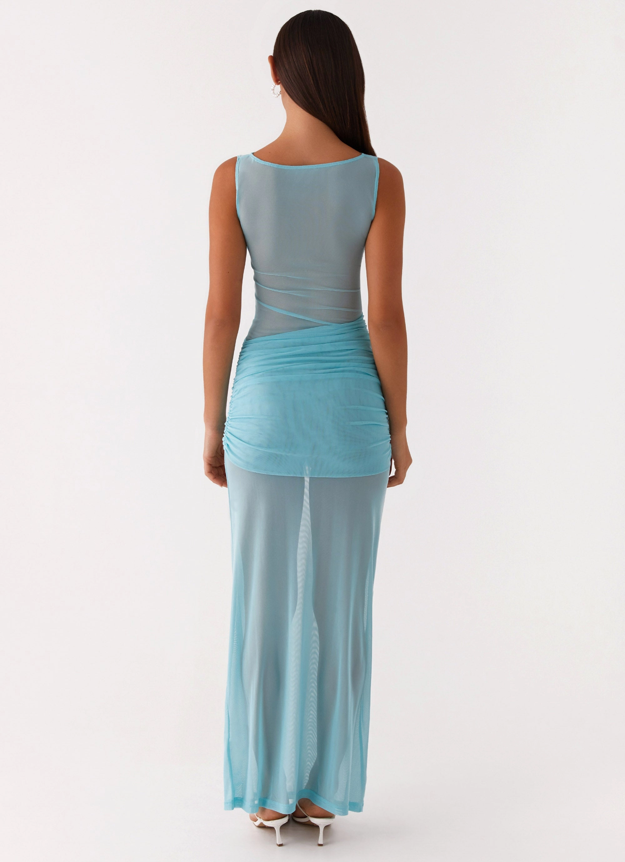 Apollo Maxi Dress - Aqua All-season garment Layered Style