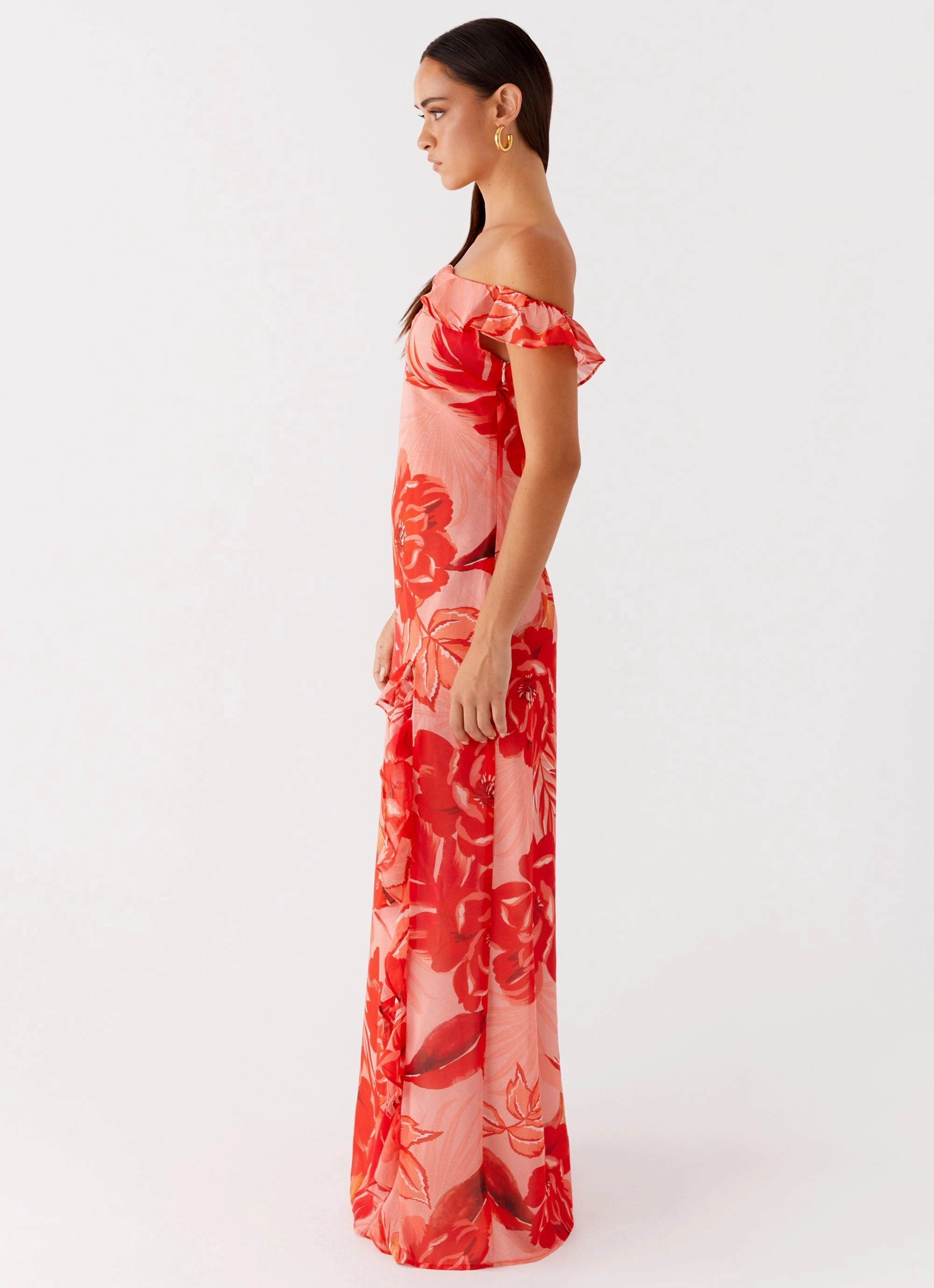 Cassiday Maxi Dress - Sicily Sunsets Print Smart Pairing