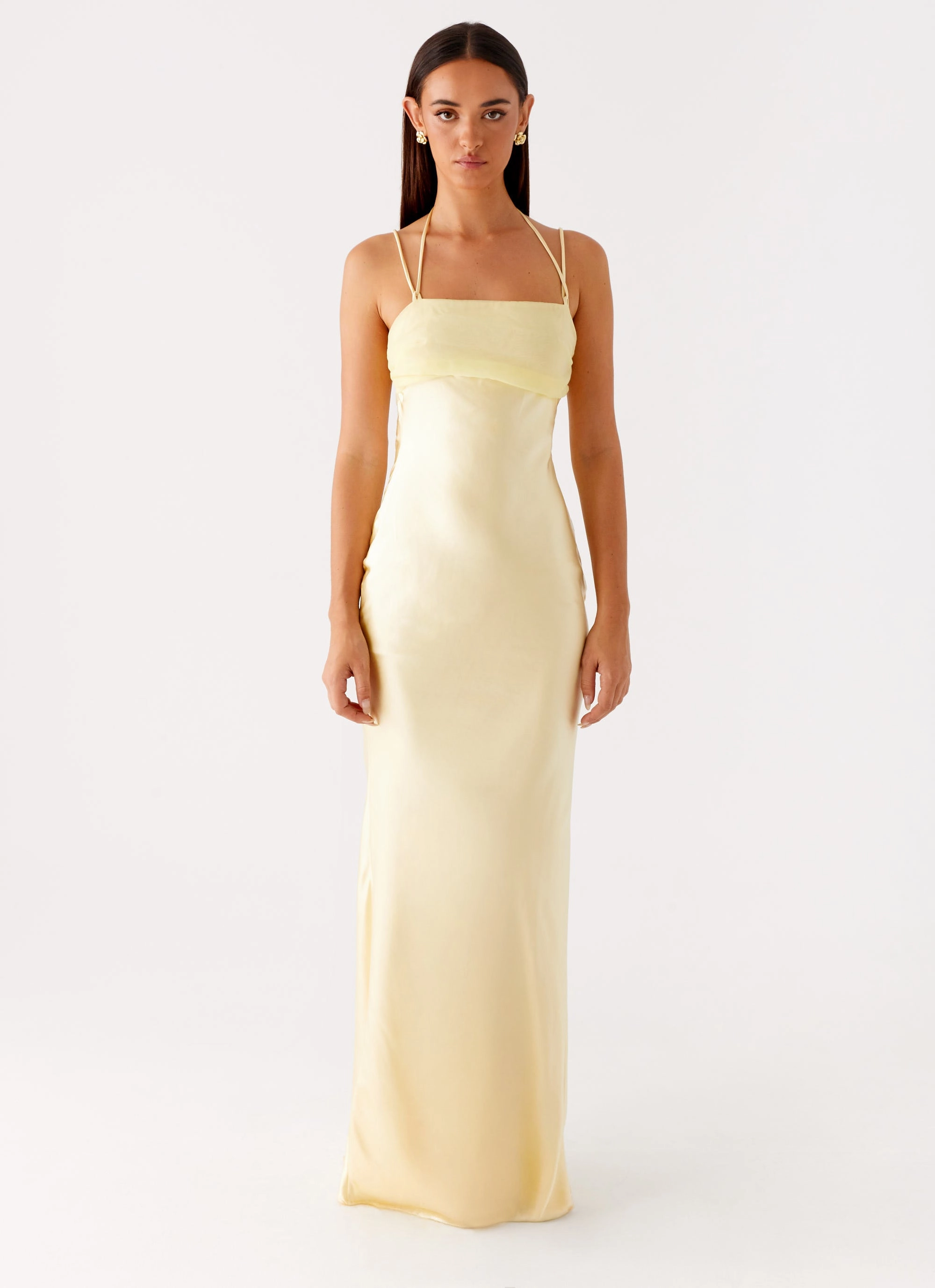 Belize Maxi Dress - Yellow Comfy Flex