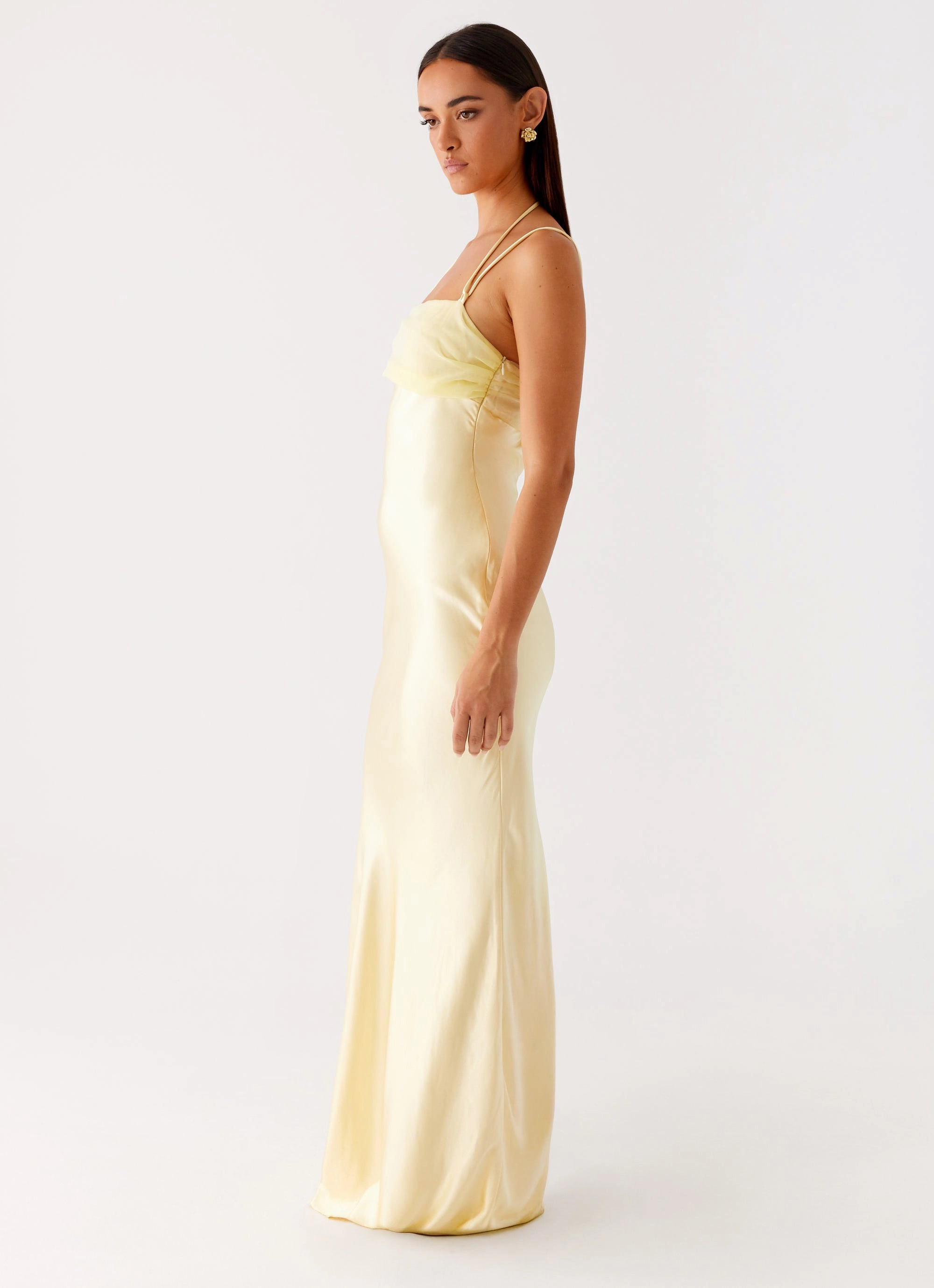 animal-print Travel Option Belize Maxi Dress - Yellow