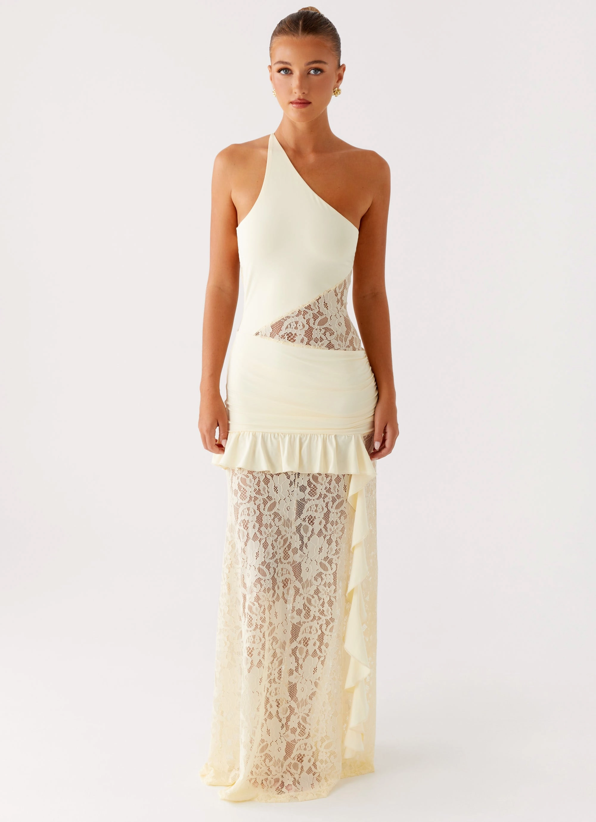 Thermal Fashion Chilly Protection Coat Benita Maxi Dress - Yellow