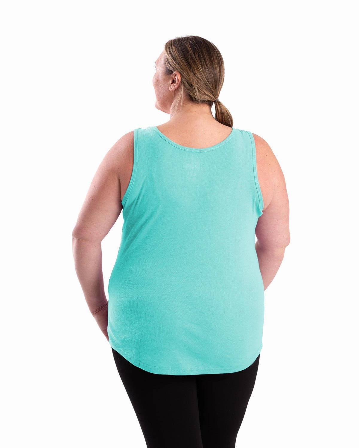 All-Season Wear Berne Aqua Cotton Blend Ladies Lightweight Performance Tank S/L