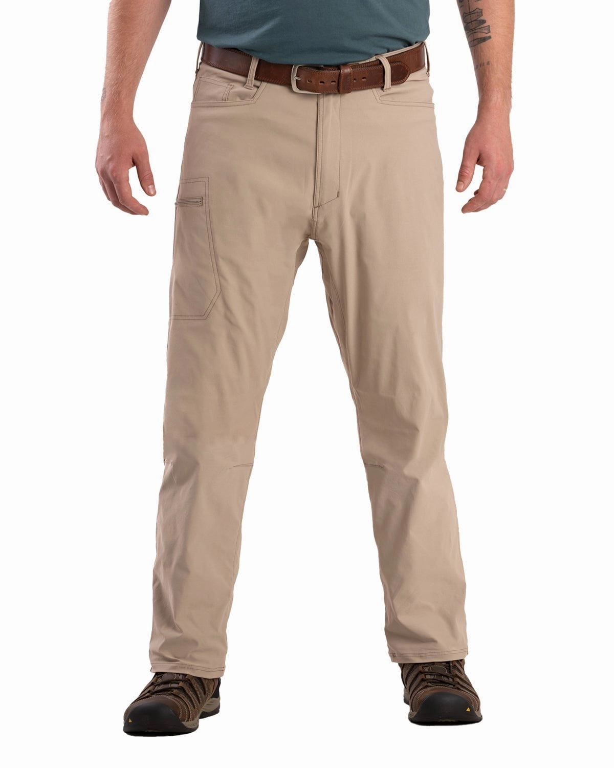 Wool blend Sport Friendly Berne Mens Lightweight Flex Pro Beige Nylon Blend Pants