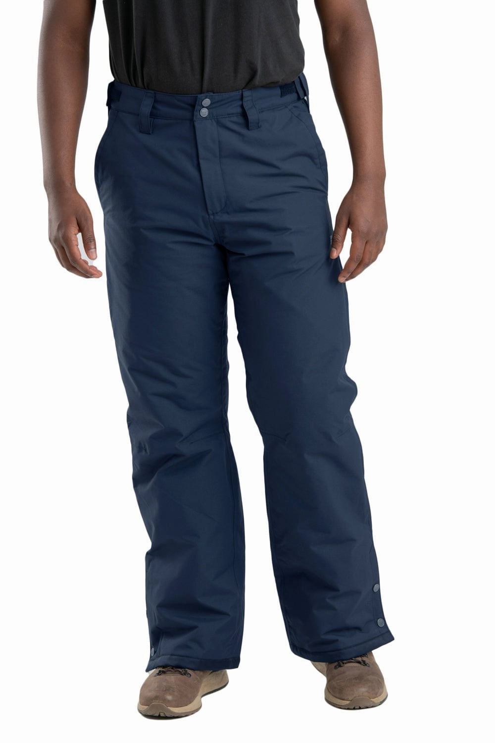 Premium Quality Soft and Stretchy Berne Mens Navy Nylon Coastline Waterproof Insulated Storm Pants