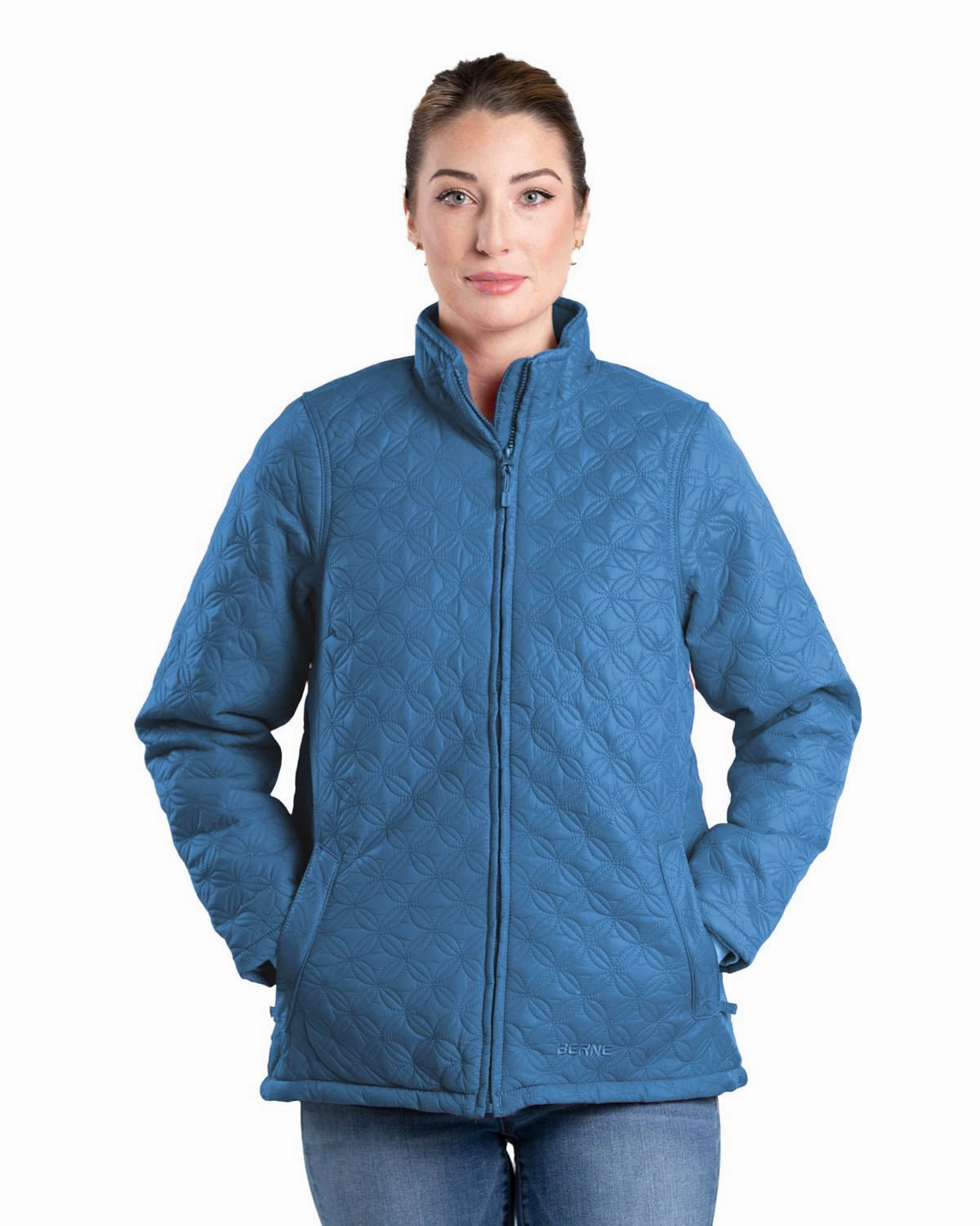 Minimal Aesthetic Berne Riptide Nylon Ladies Trek Jacket