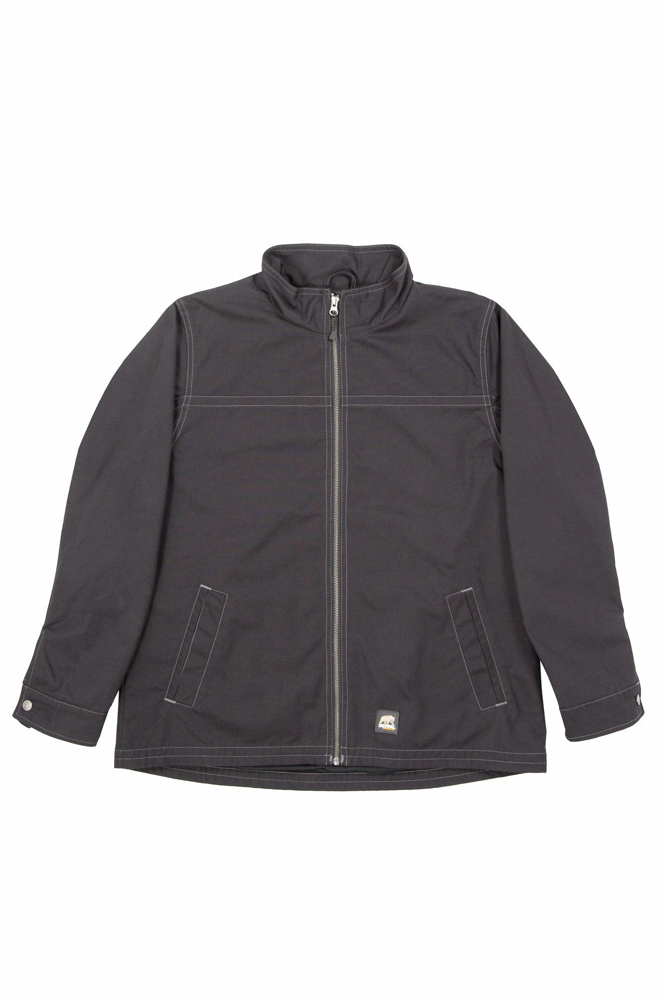 Warmth Retention Technology Berne Slate Cotton Blend Ladies Lightweight Ripstop Jacket