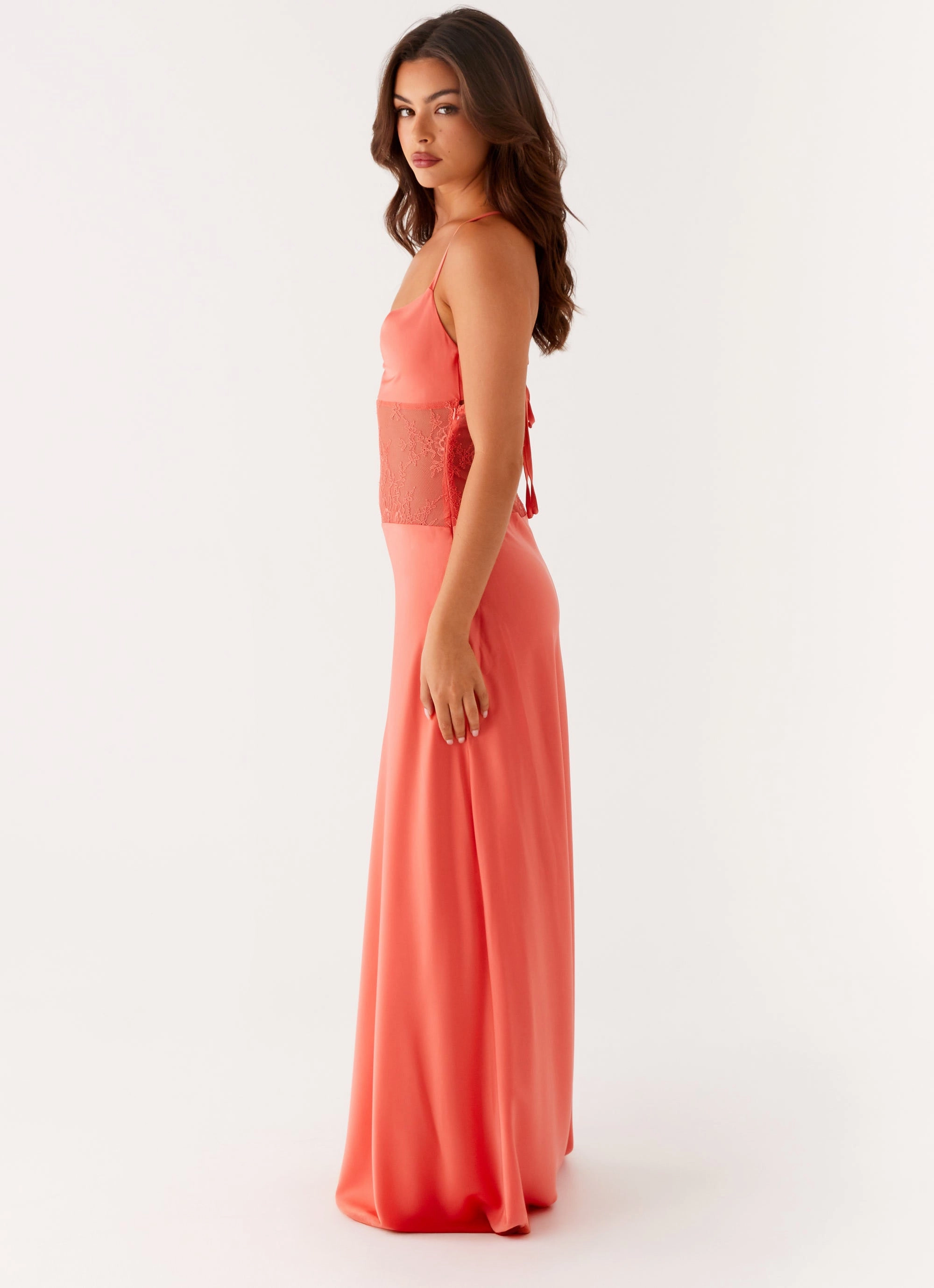 Versatile Layer Shae Maxi Dress - Tangerine