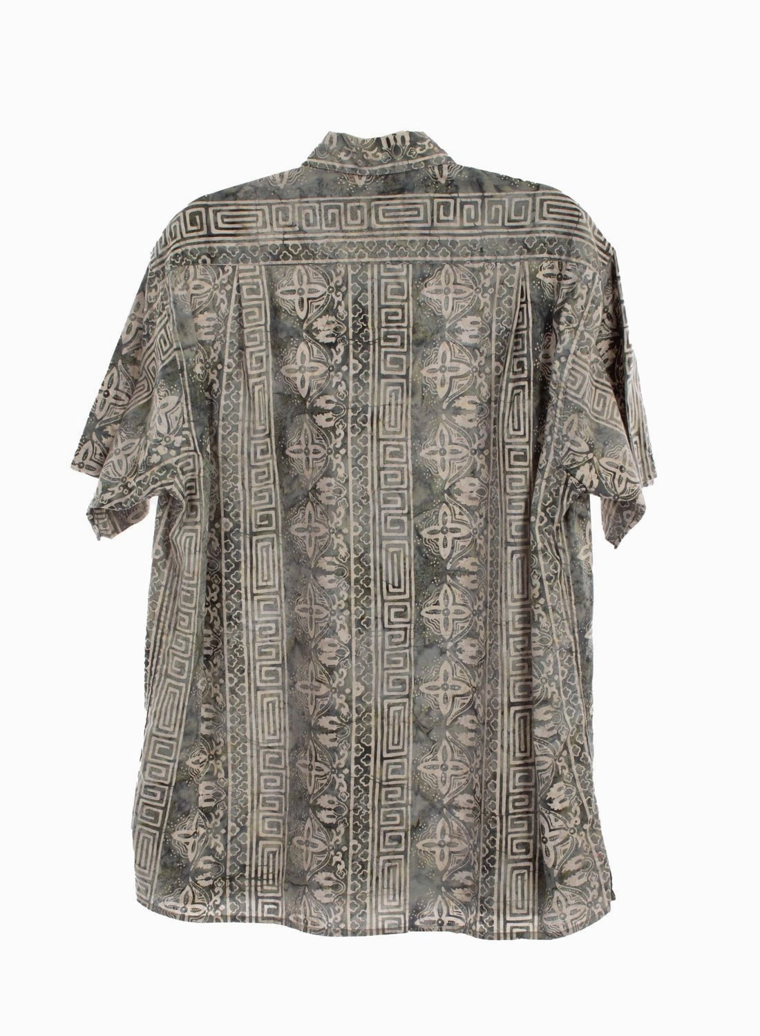 Scully Mens Special Batik Denim 100% Cotton S/S Shirt Brunch Outfit Matte Finish