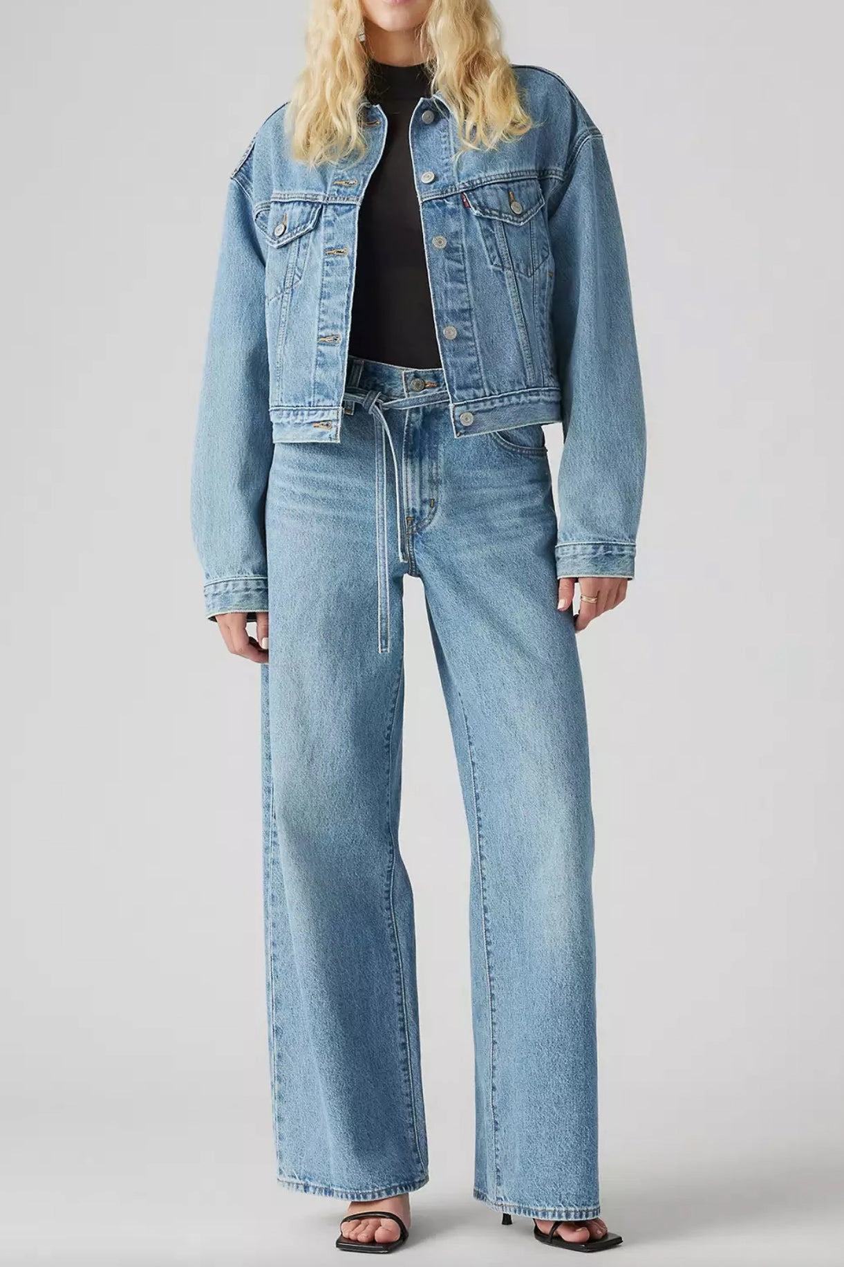 Levi's XL Straight Women's Jeans AdjustableDrawstring