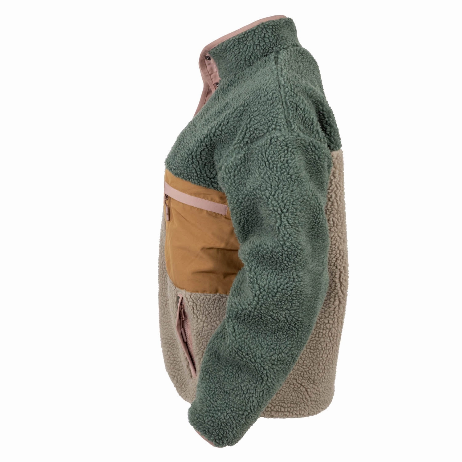 Sleek Utility CompactFoldable STS Ranchwear Womens Stella Olive Multi 100% Polyester Fleece Jacket