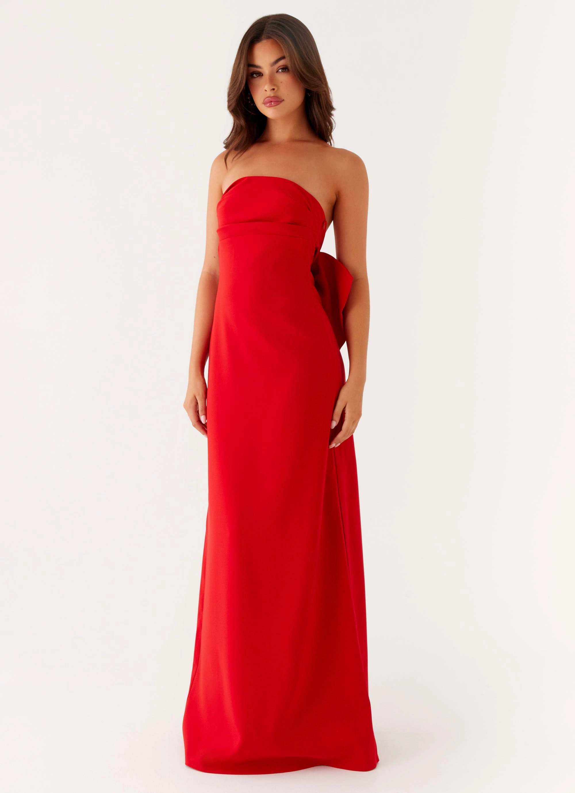 All-Day Comfort Wear Meredith Maxi Dress - Red