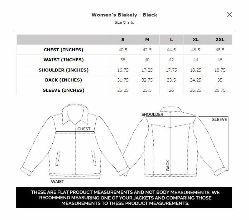 Airflow Ventilation System STS Ranchwear Womens Blakely Black 100% Polyester Insulated Jacket