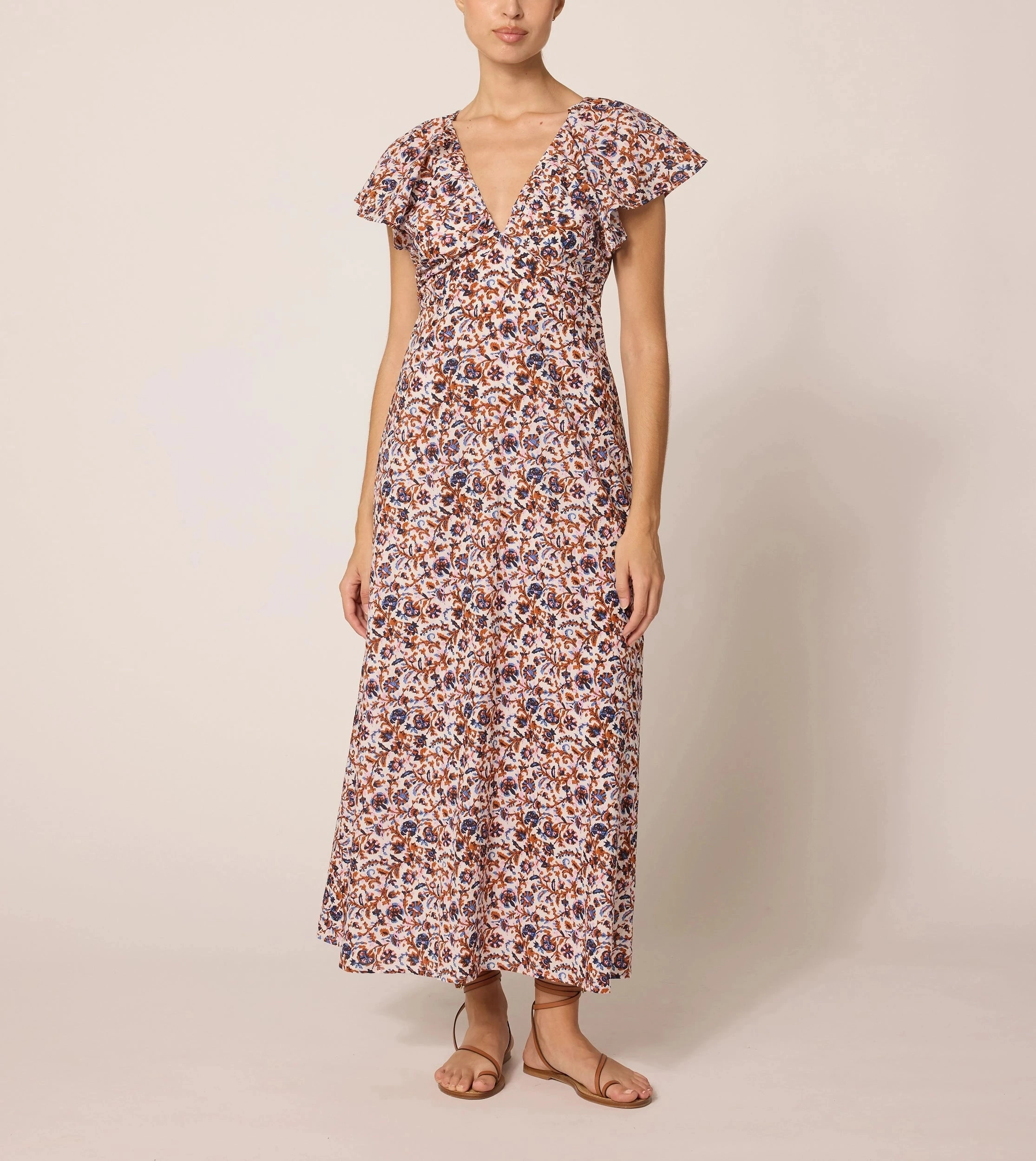 Gloss Accent Briar Ankle Dress | Bellucci