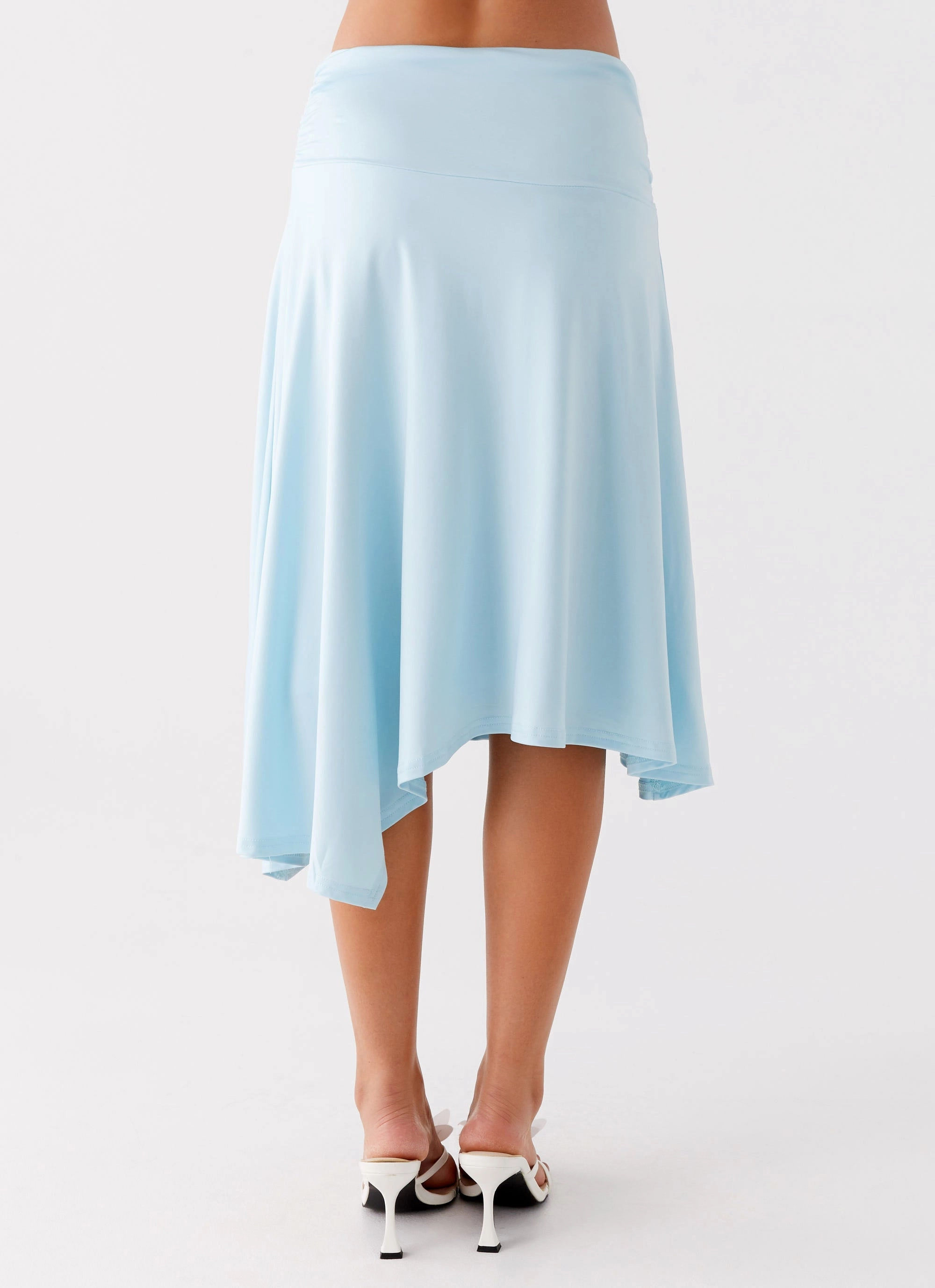 Trendy Mood Brisa Midi Skirt - Turquoise