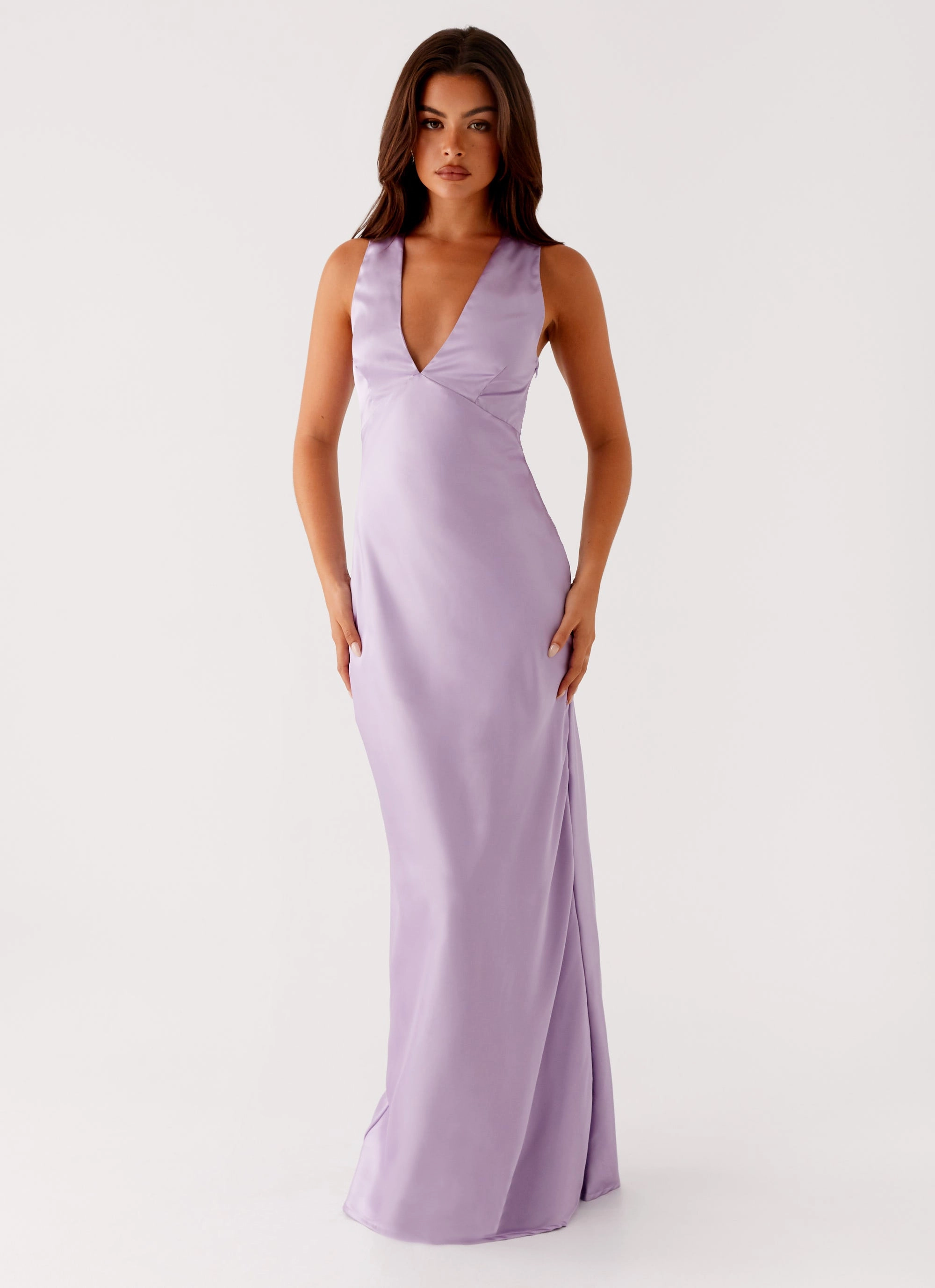 Soft Colorway Delicate Details Brody Maxi Dress - Lilac