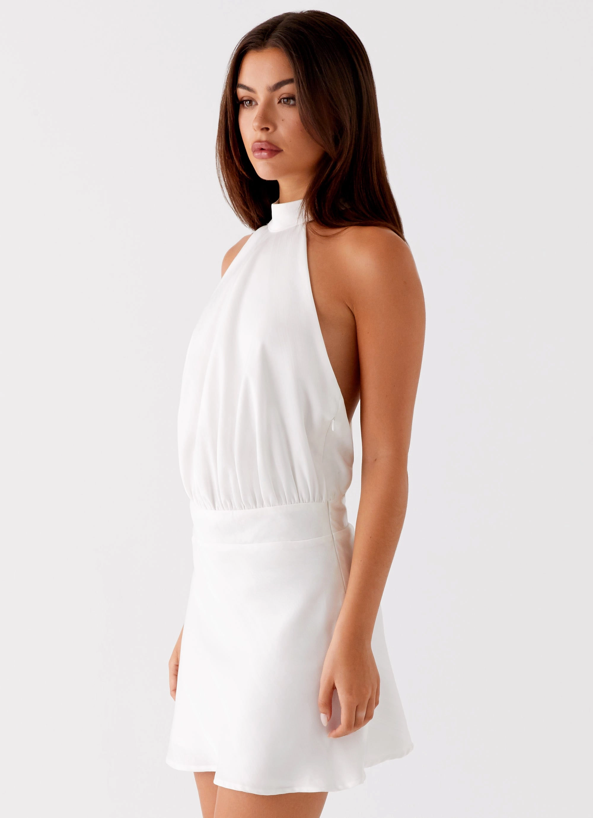Soft Comfort Camera Shy Mini Dress - Ivory