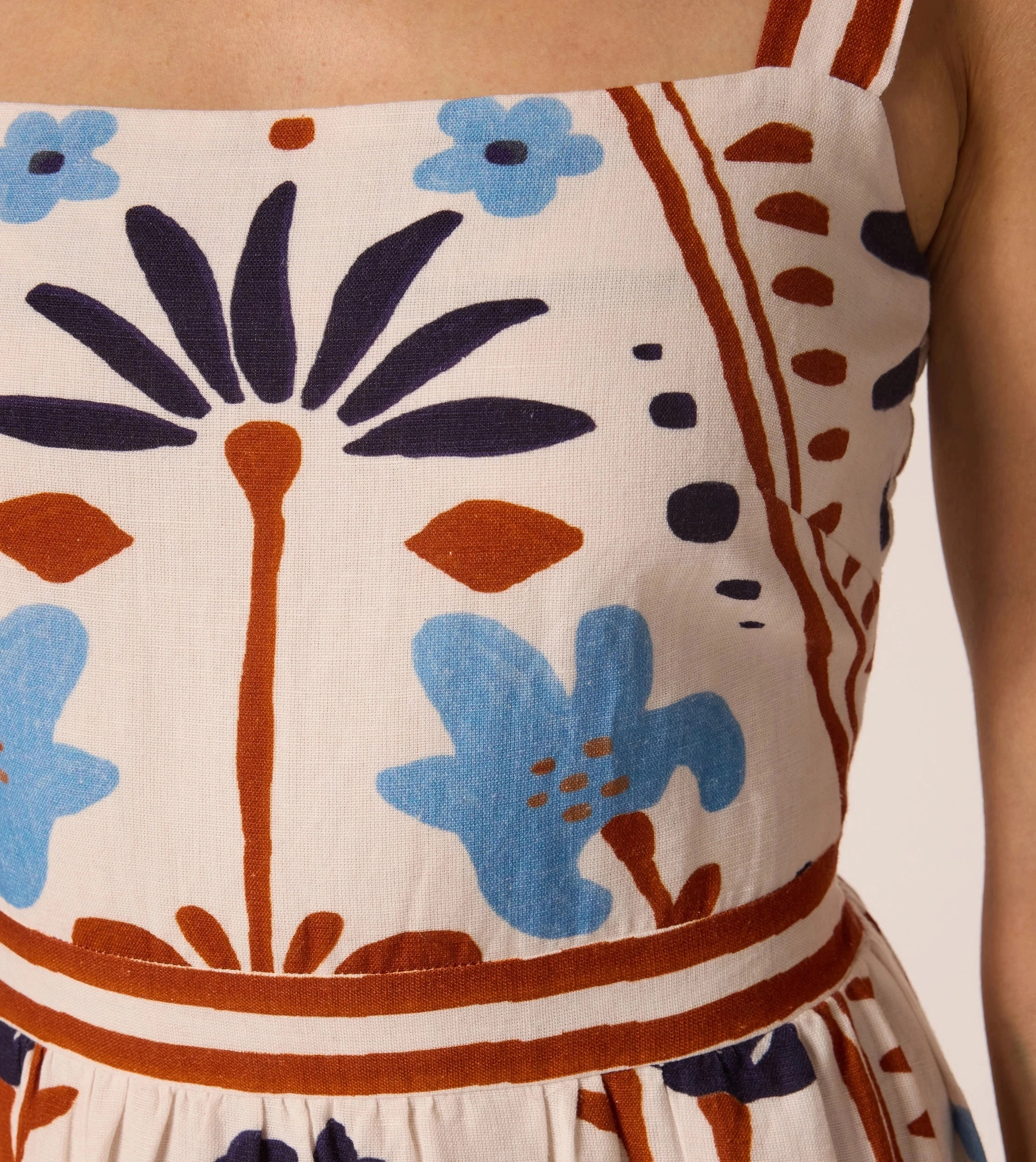 Carmen Midi Dress | Liliana Smile Glow