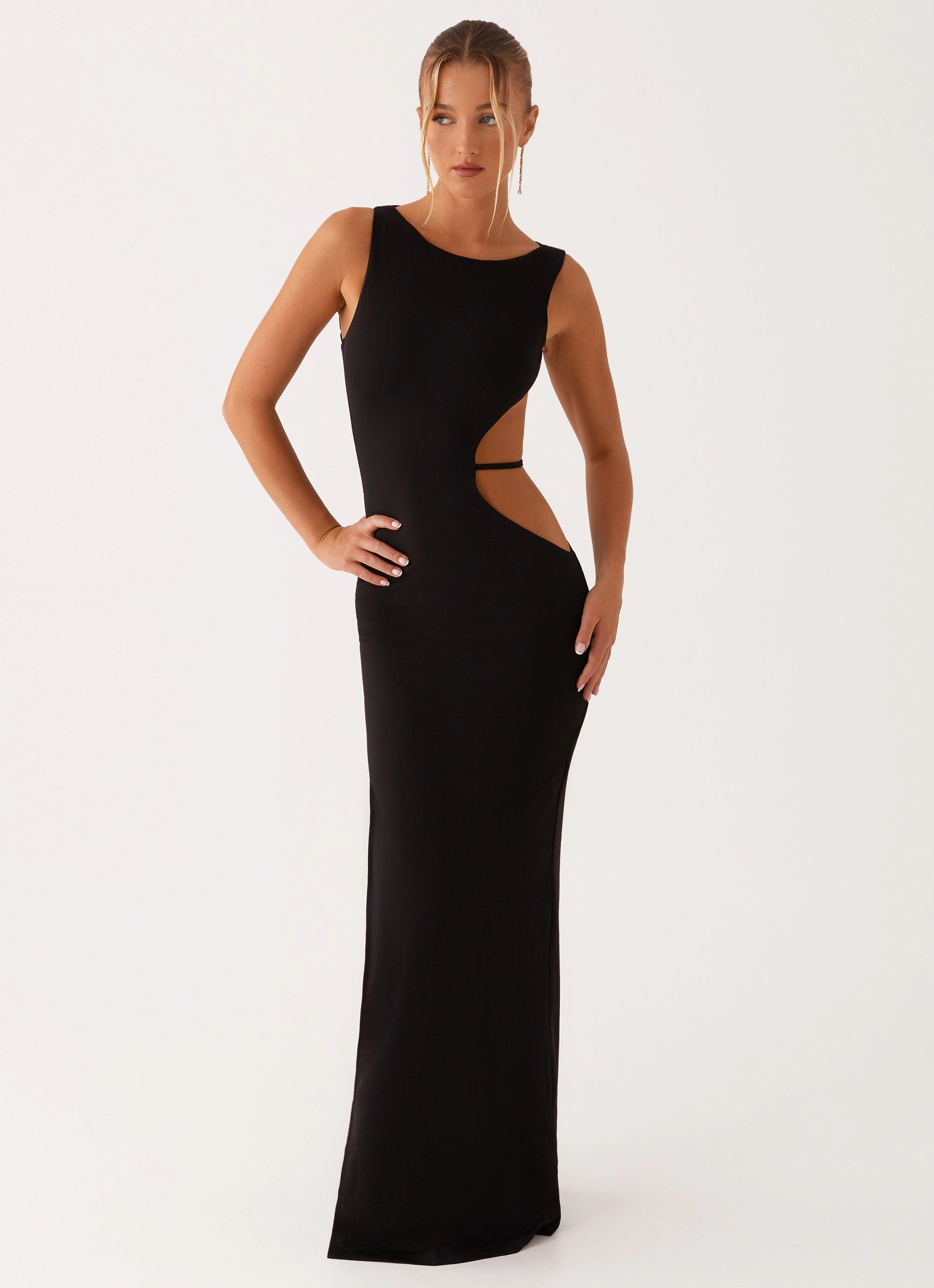 Fashion Option Sutton Maxi Dress - Black