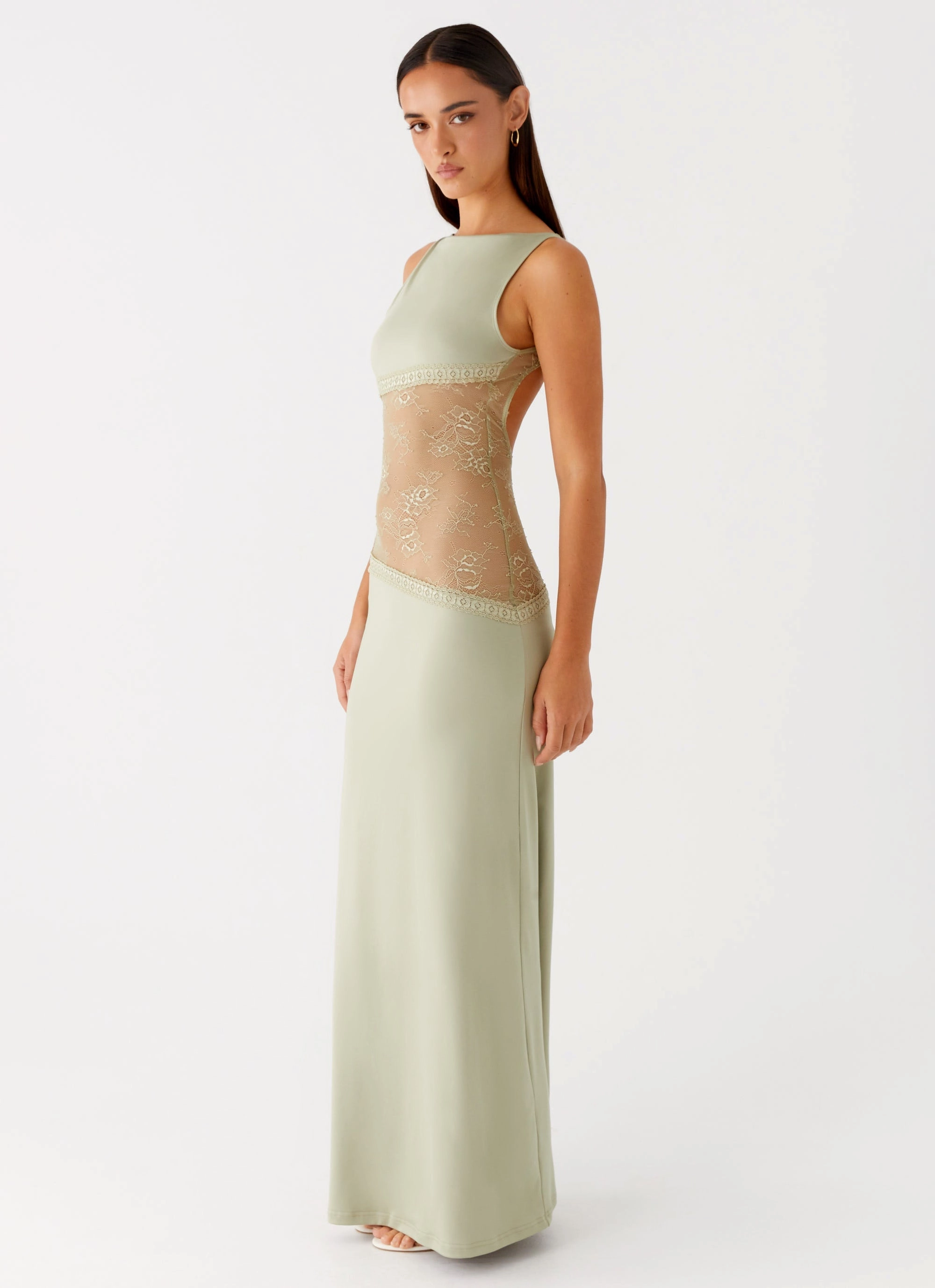 Cool Tone Lucinda Maxi Dress - Sage