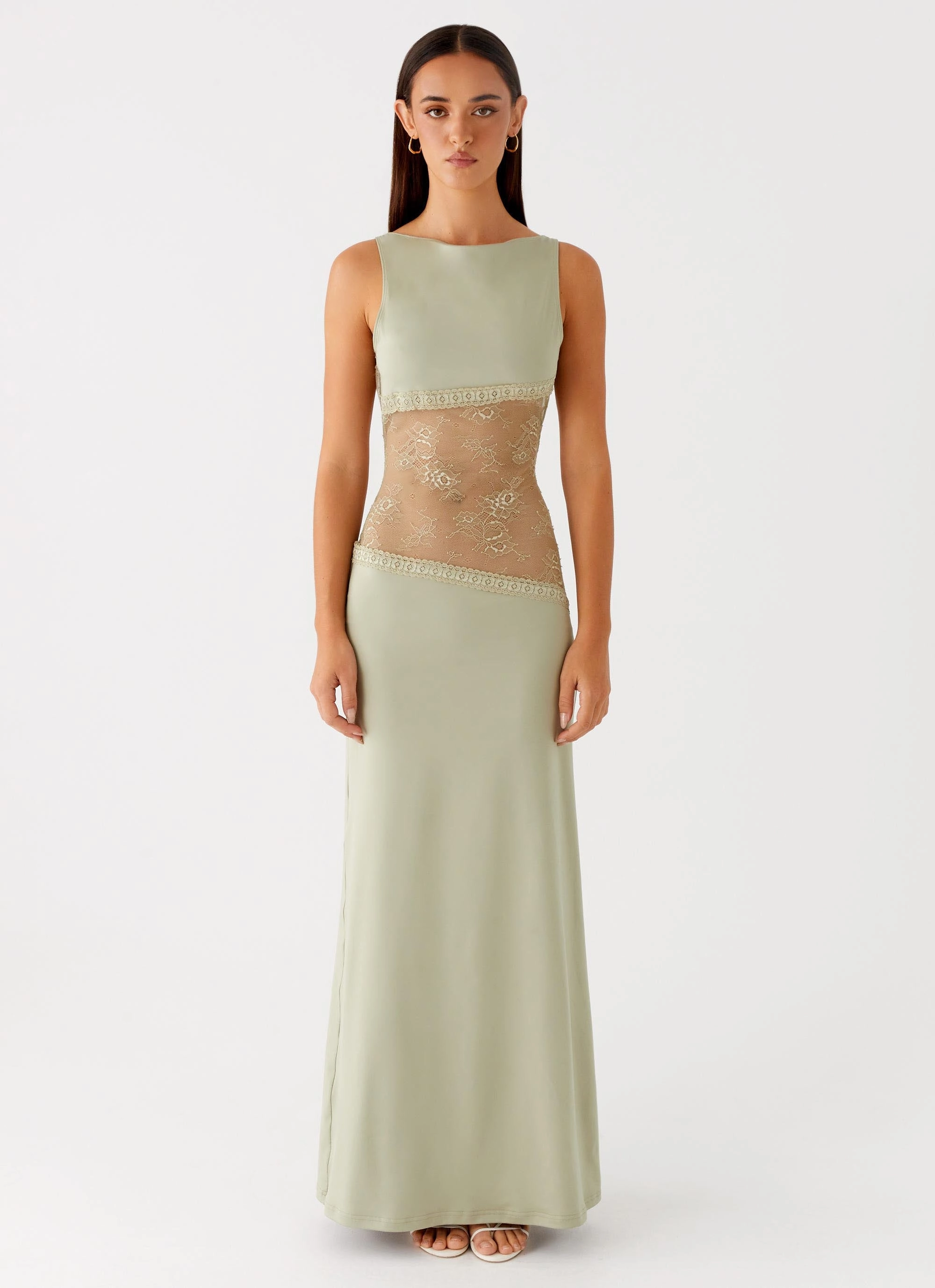 Soft Composition Lucinda Maxi Dress - Sage