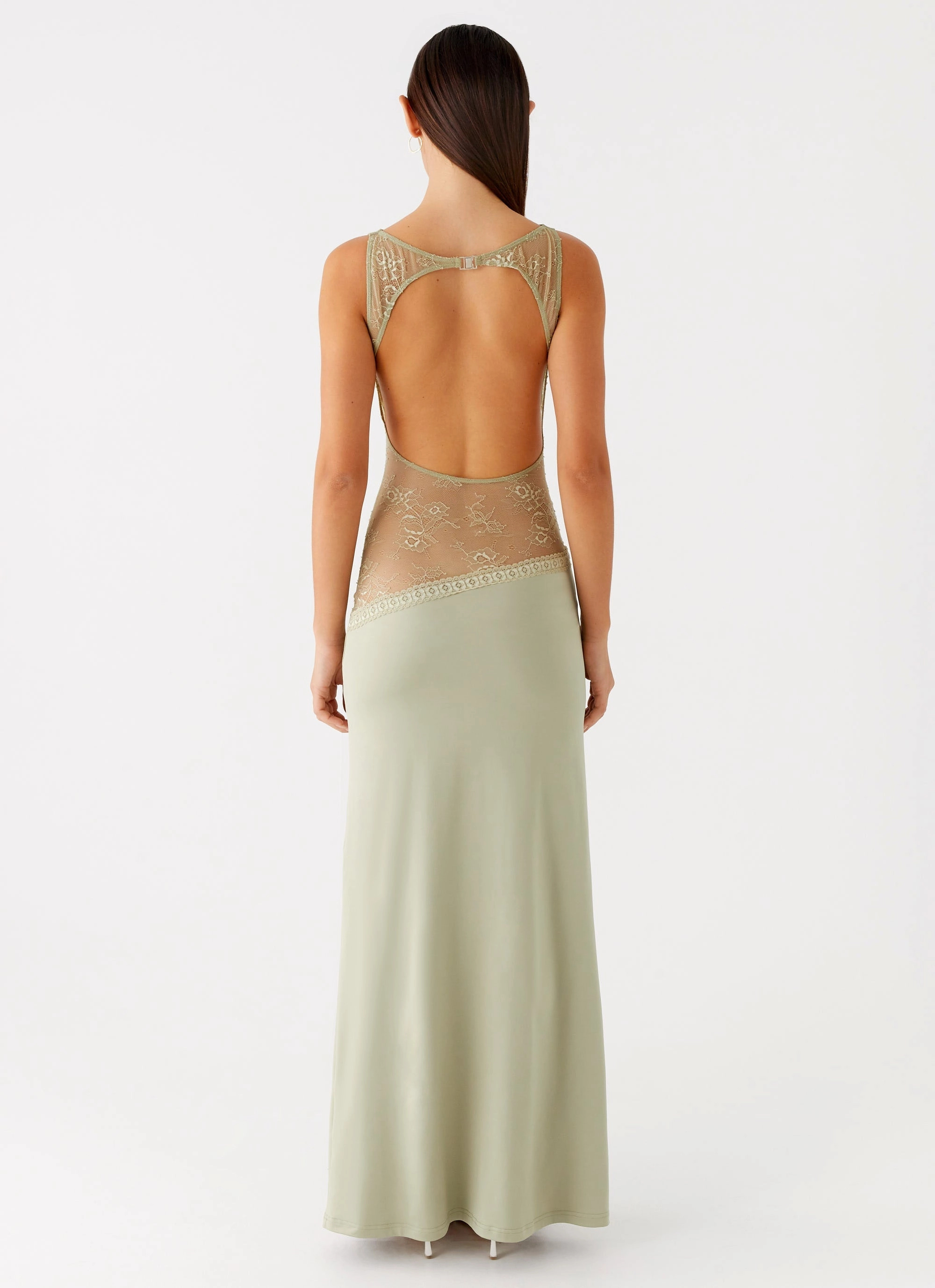 Urban Ready French Vibe Lucinda Maxi Dress - Sage