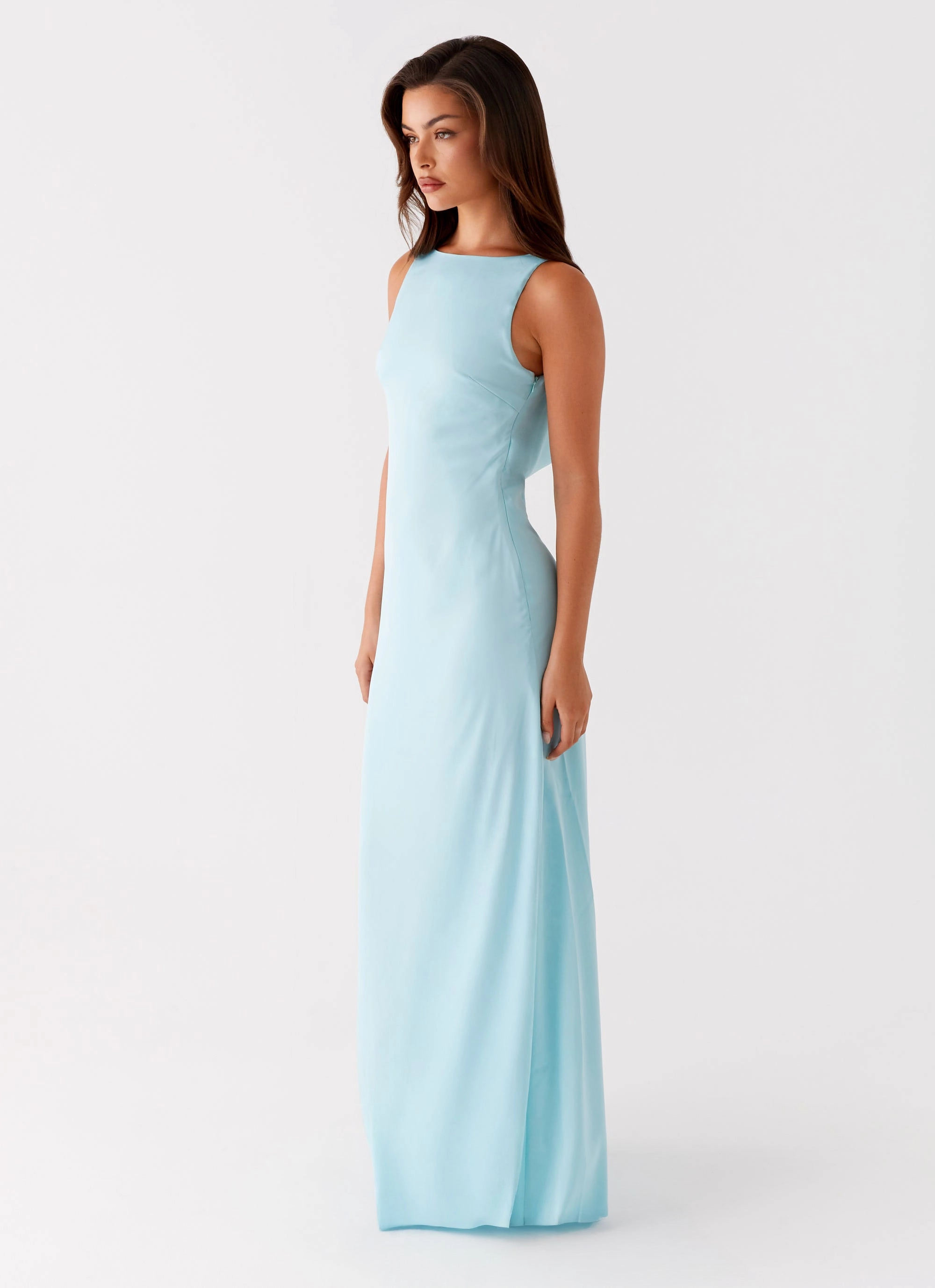 Hiking Outerwear City Commuter Ronnie Maxi Dress - Blue