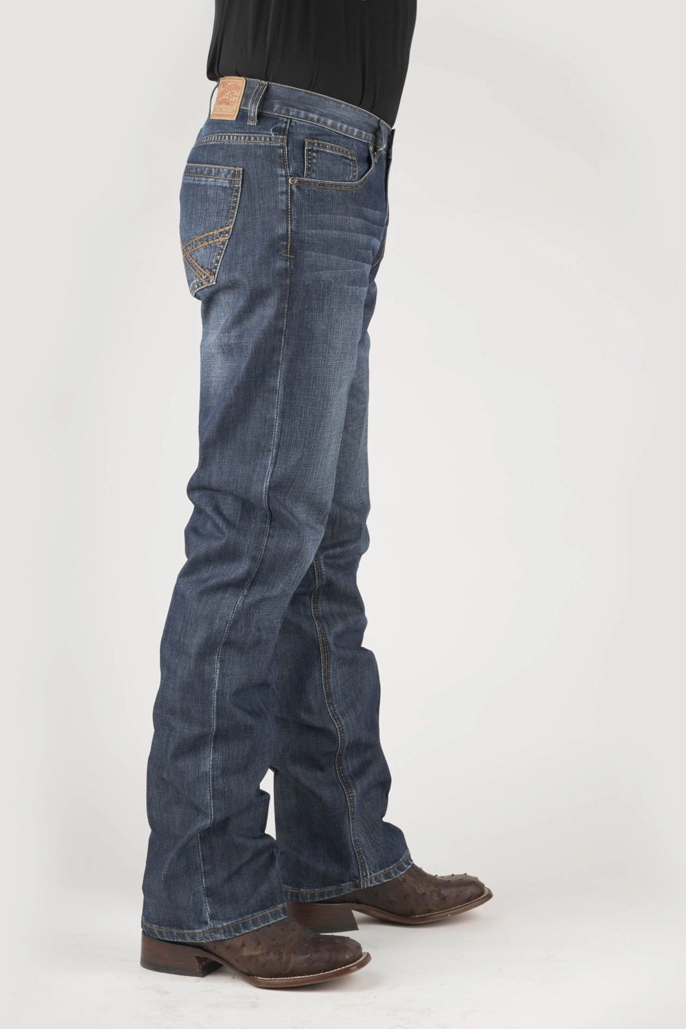 Couple Look Lightweight Stetson Mens Blue 100% Cotton 1312 Modern Gold X Jeans