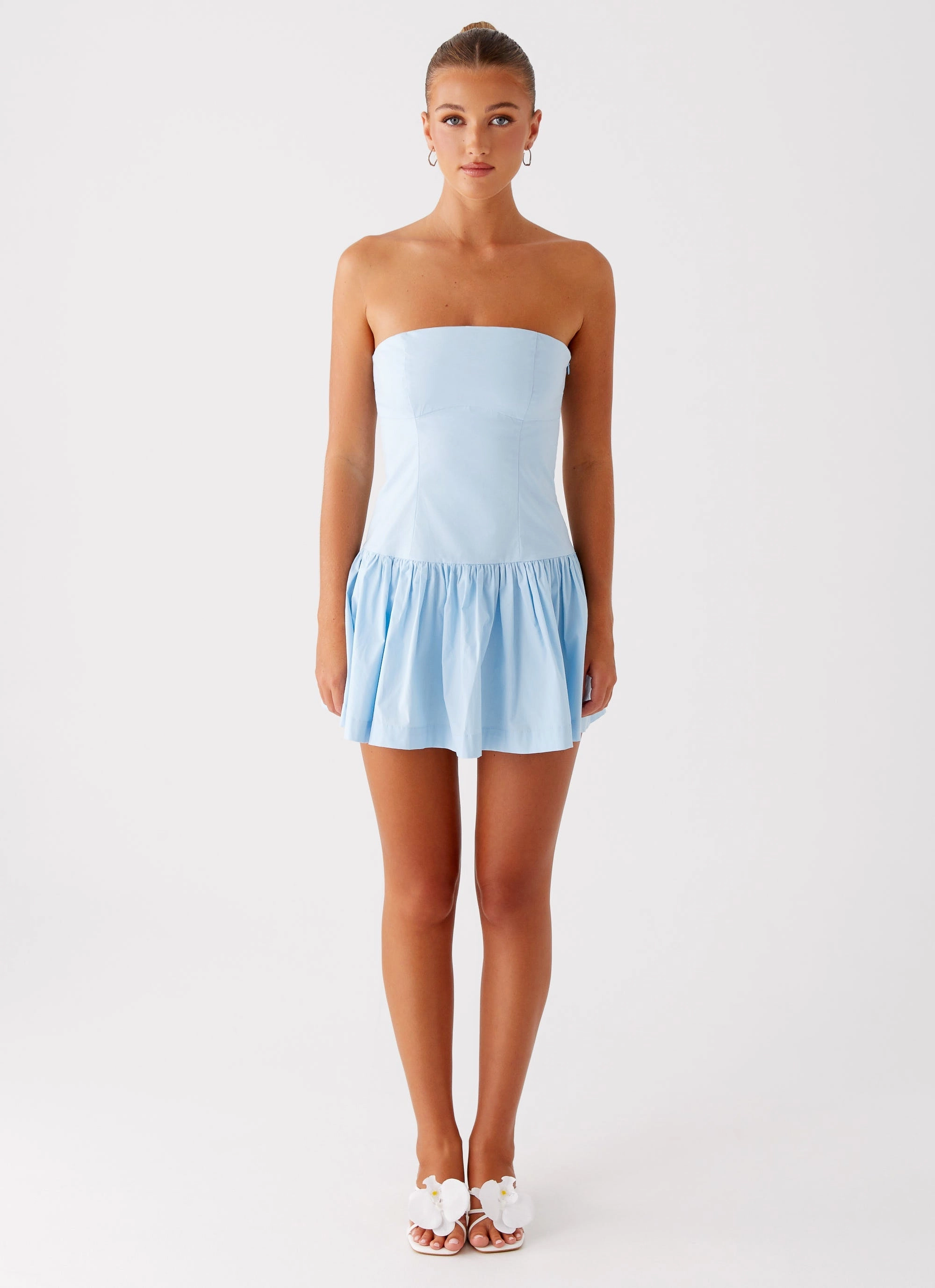 Perfect For Work Riviera Mini Dress - Blue