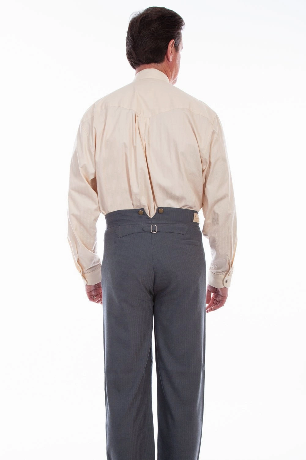 Travel Essential BreathableFabric Scully Mens Charcoal Cotton Blend Rangewear Pants