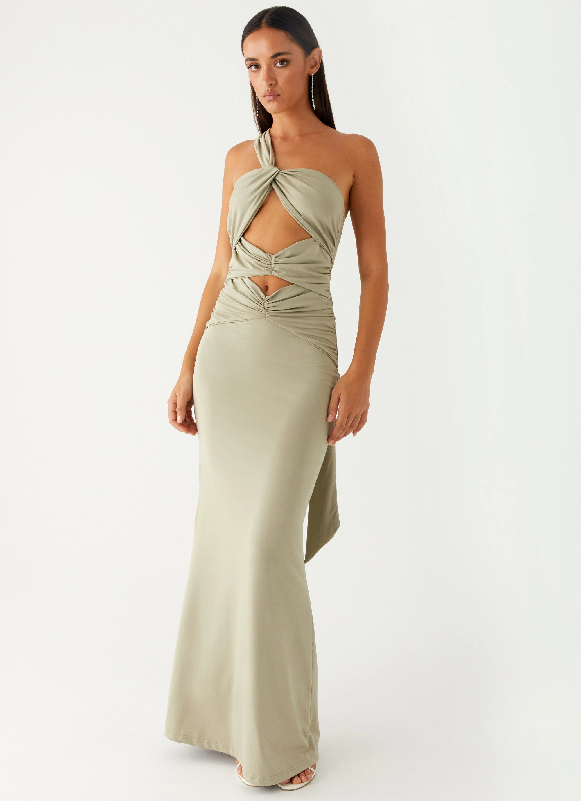 Christie Maxi Dress - Sage Lightweight Design