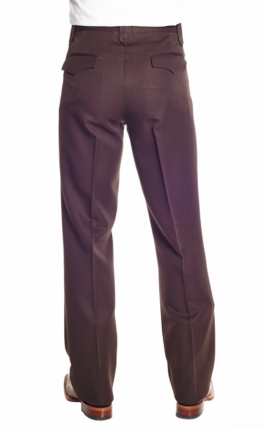 Circle S Mens Brown Polyester Ranch Dress Pants ReinforcedSeams