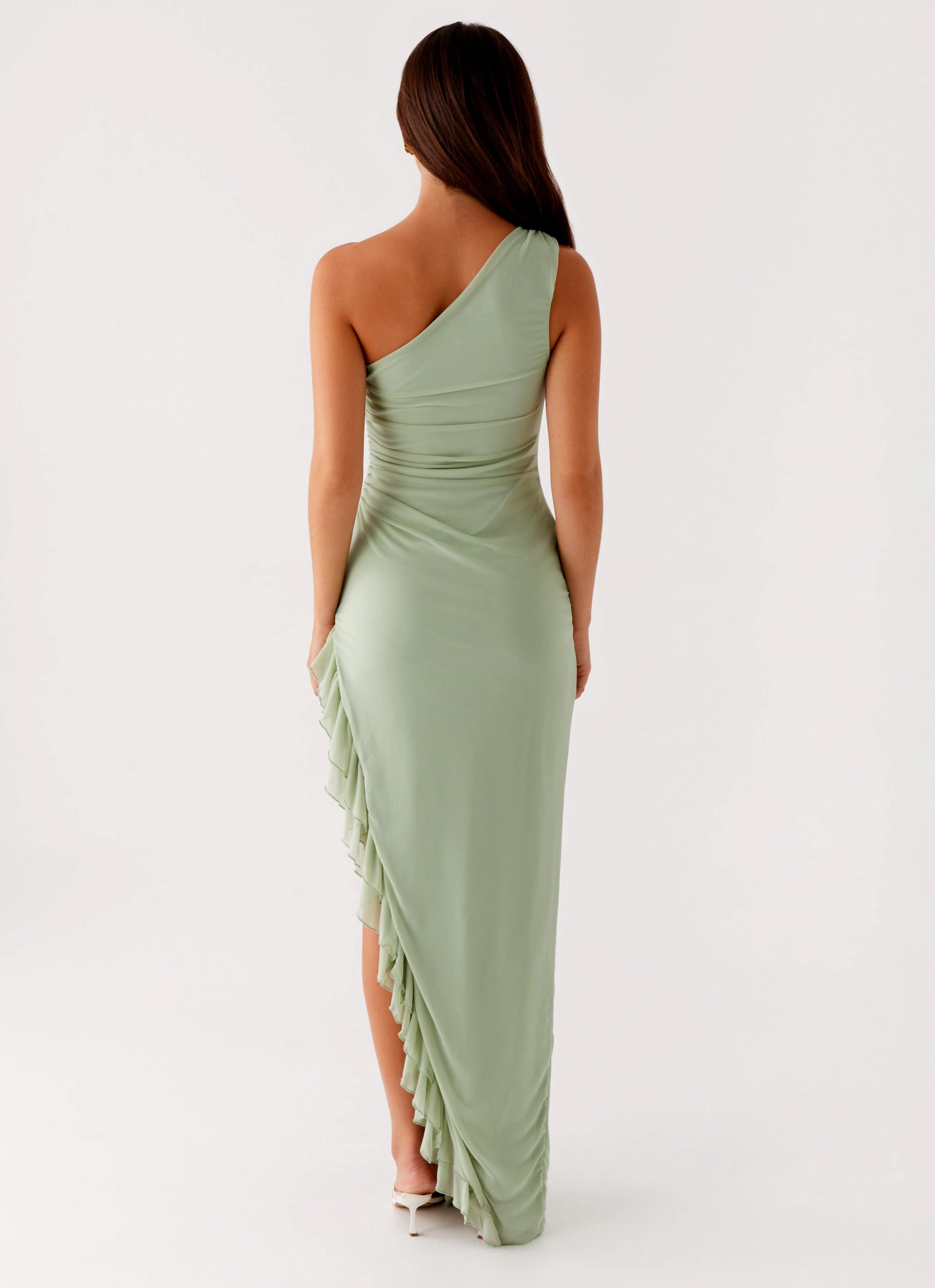 Outdoor Jacket Clarence Maxi Dress - Sage