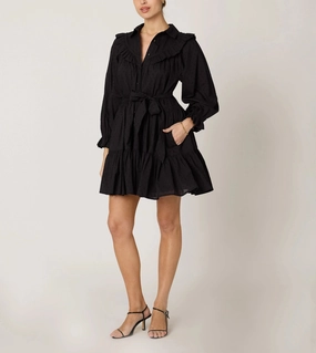 Lotte Mini Dress | Black Stylish Appearance Active Moments