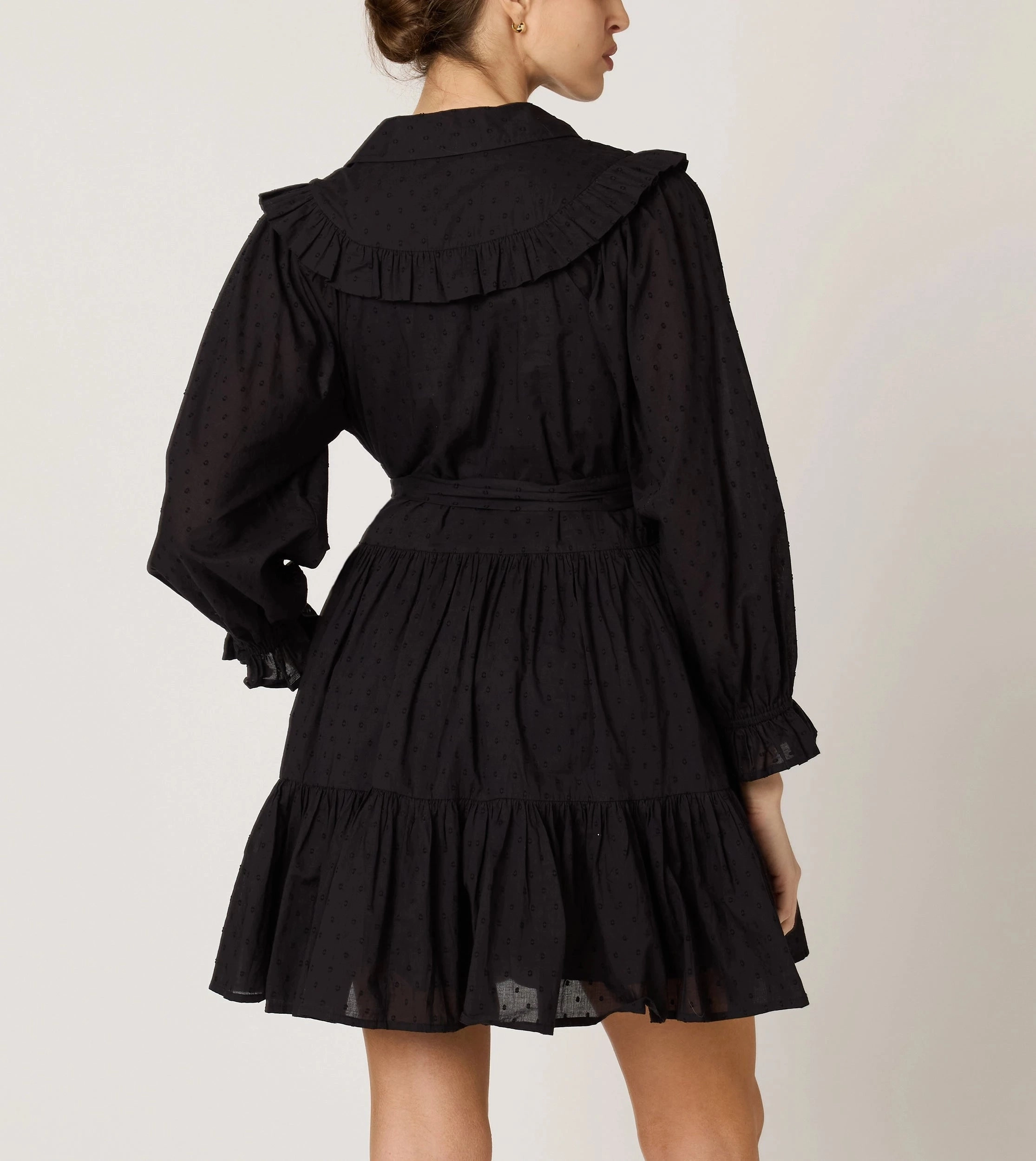 Sharp Finish Romance Soul Lotte Mini Dress | Black