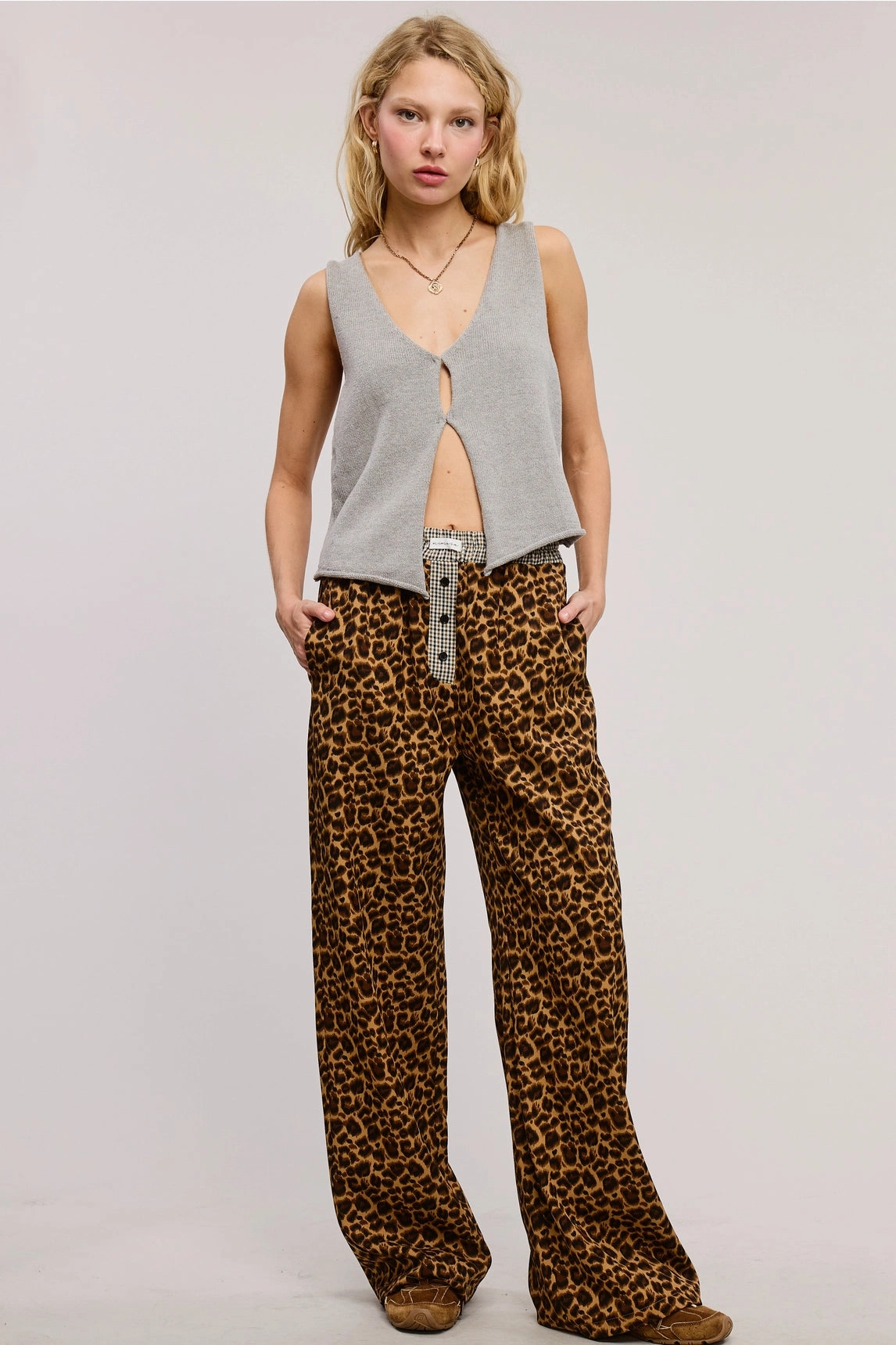 Fit For Movement Leopard Print Boxer Pants