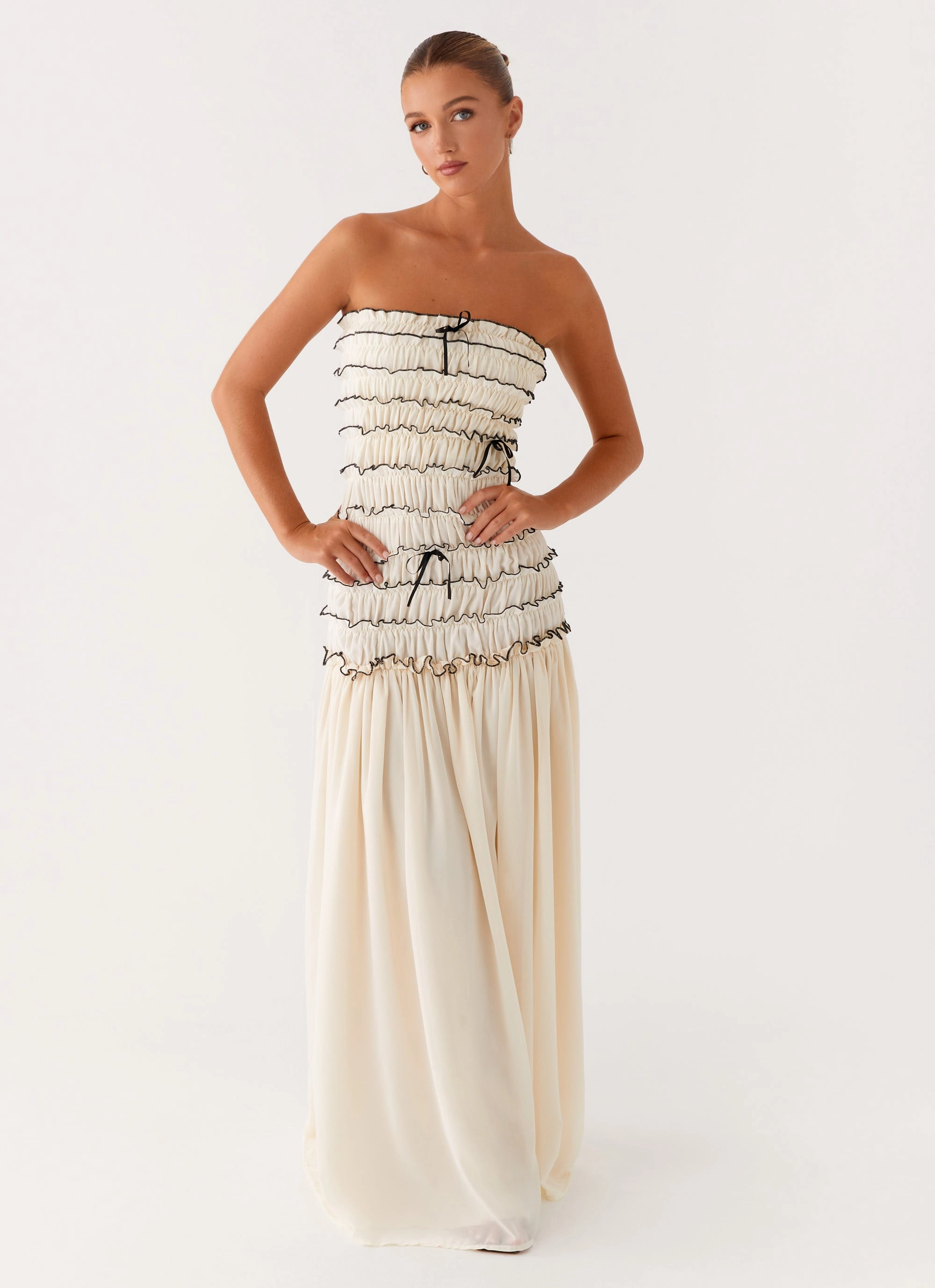 everyday staple Zariah Maxi Dress - Ivory