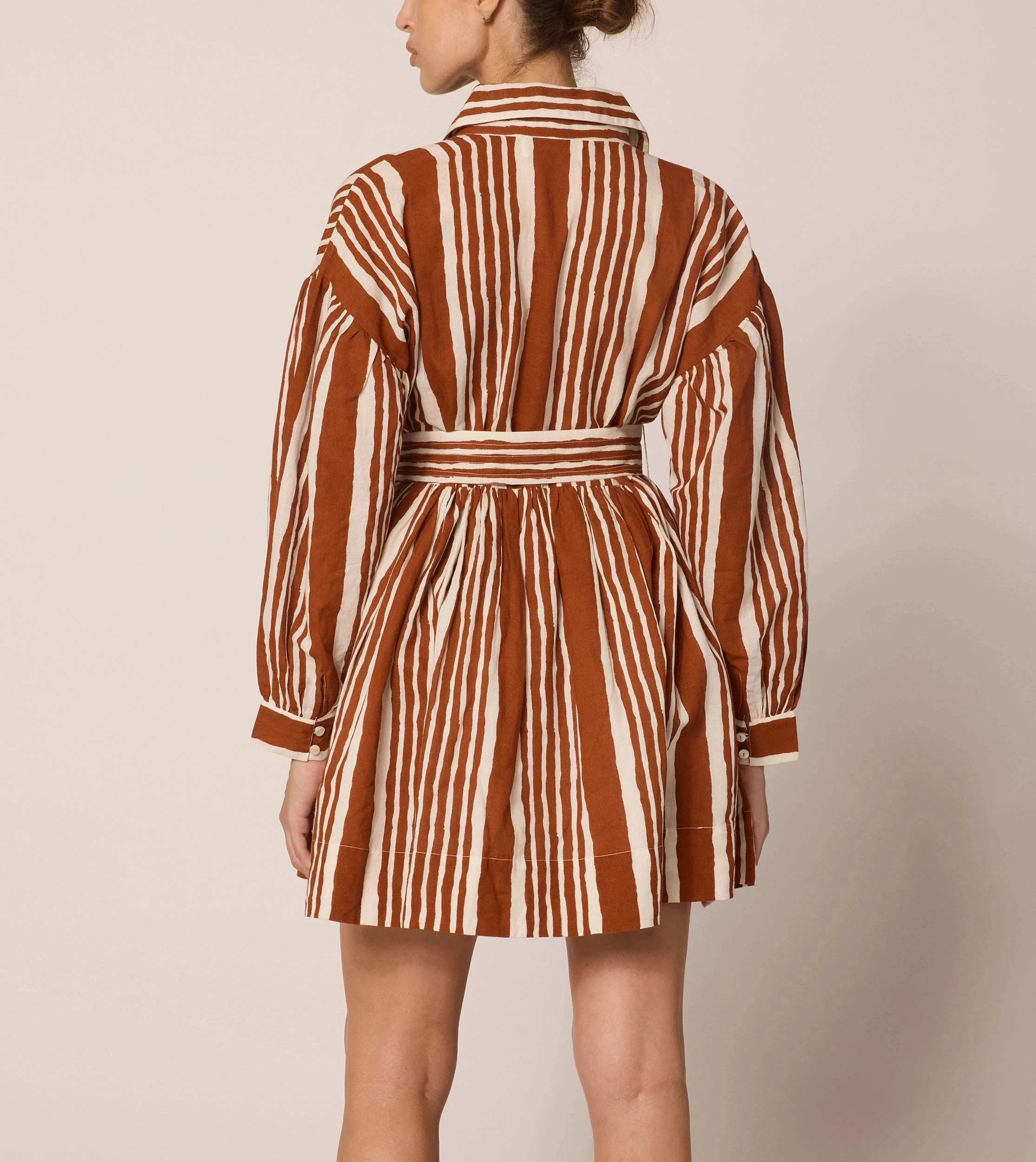 Tiana Mini Dress | Vecchio Stripe Durable-Fabric