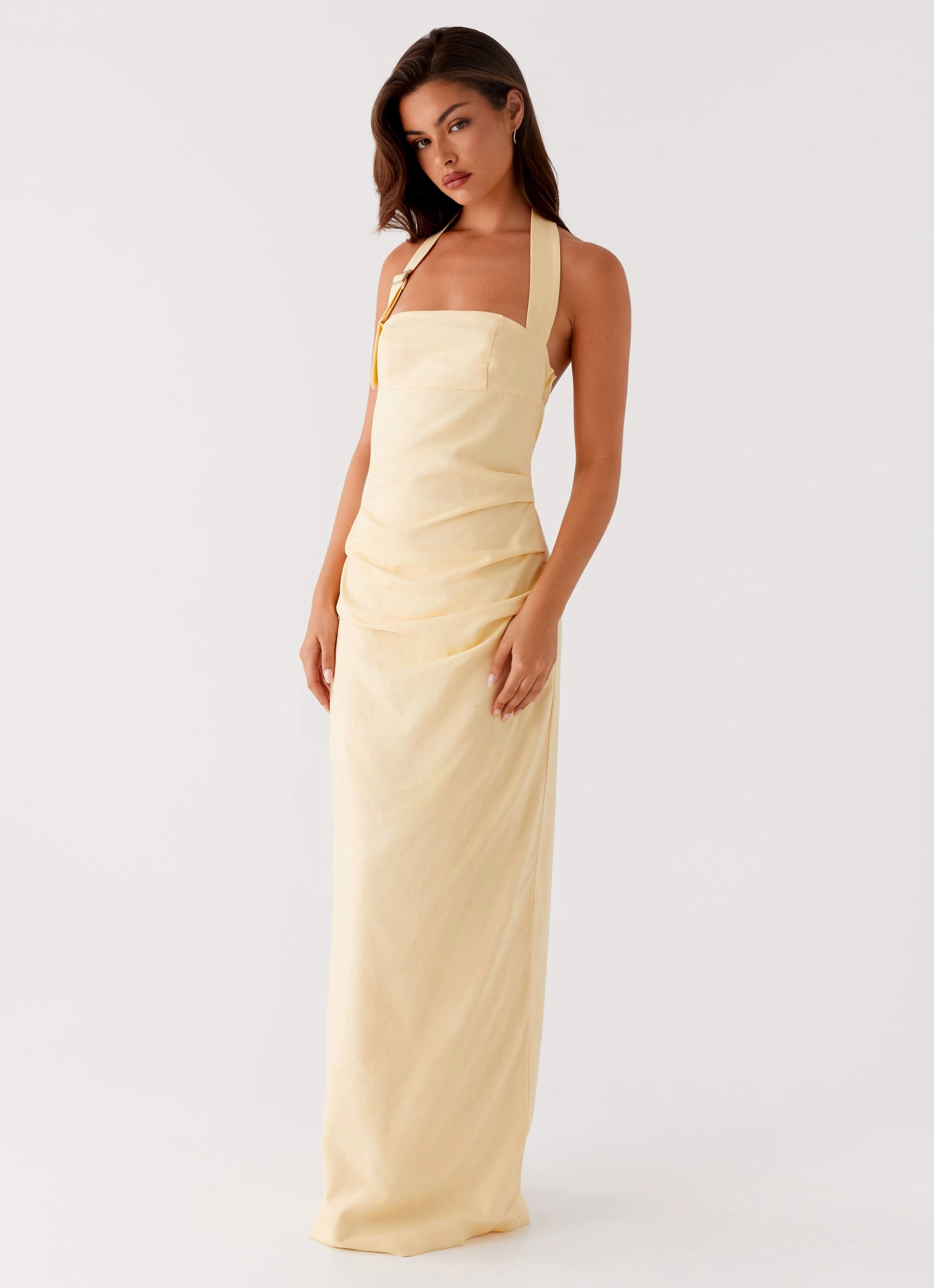 Soft Movement Outdoor Ready Rumour Has it Maxi Dress - Yellow