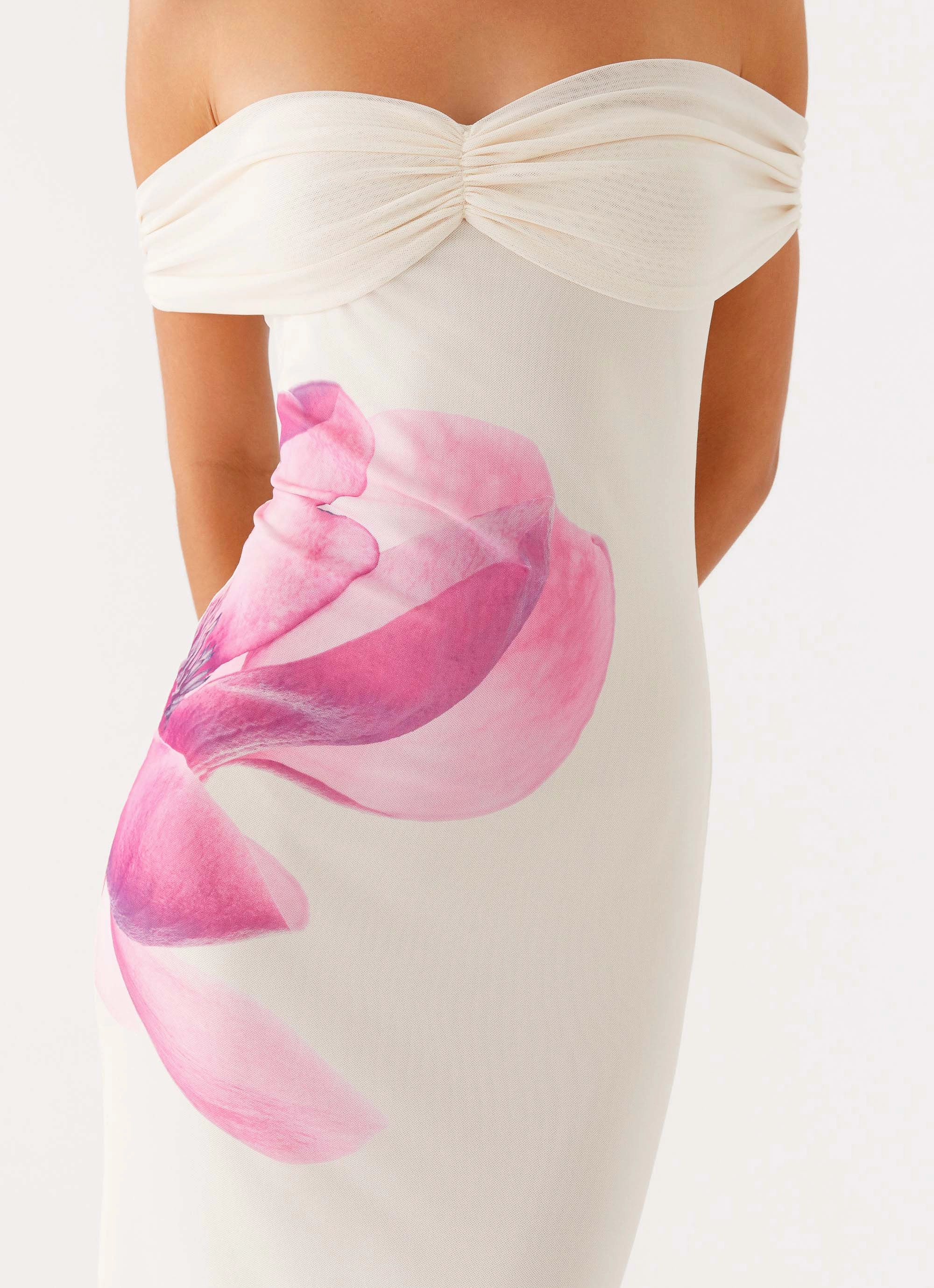 Madeira Maxi Dress - Ivory Refined touch Breathable Feel