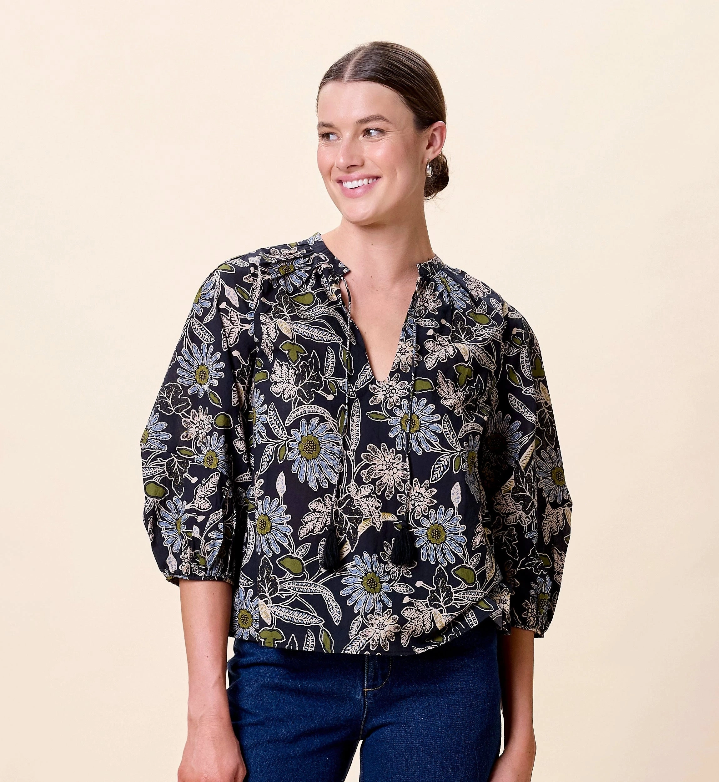 Belle Blouse | Dark Magnolia ButterSoftTexture ShockAbsorbing