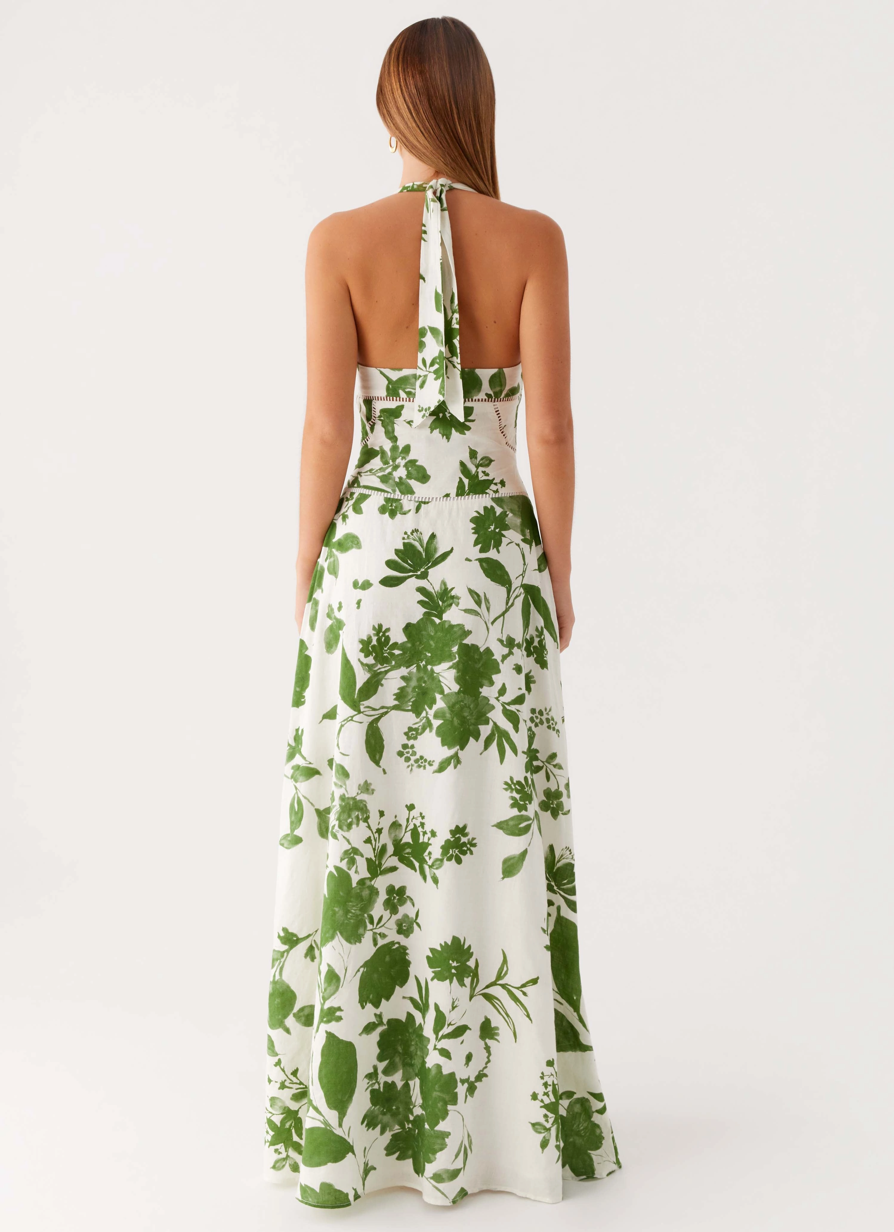 Urban Outerwear Ember Valley Maxi Dress - Verdant Bloom
