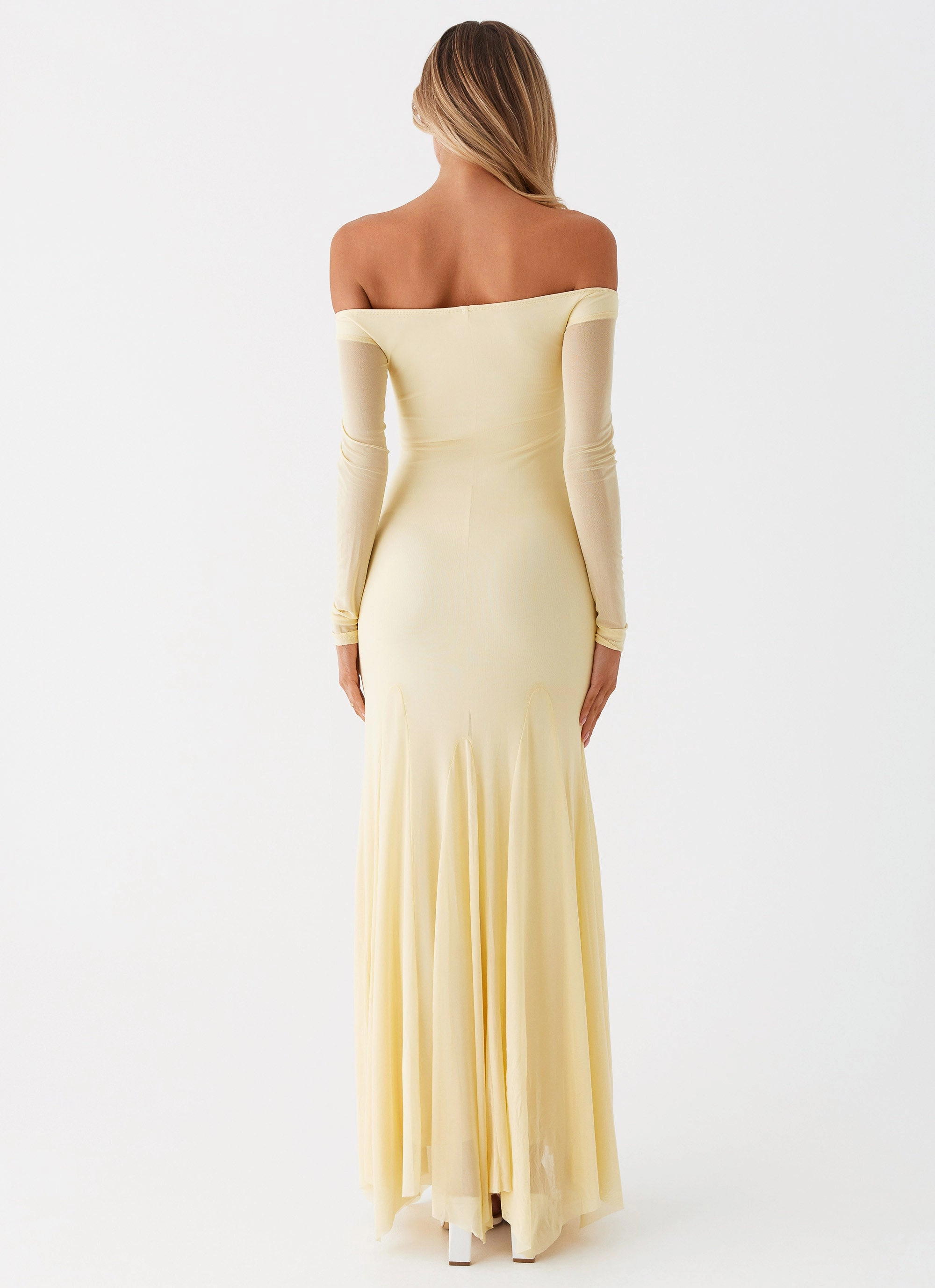 Skin Hug Heritage-Brand Maribel Maxi Dress - Yellow
